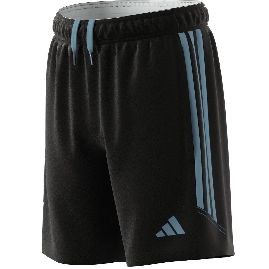 Unisex Kids Tiro 23 Club Training Shorts, Black, A901_ONE, large image number 9