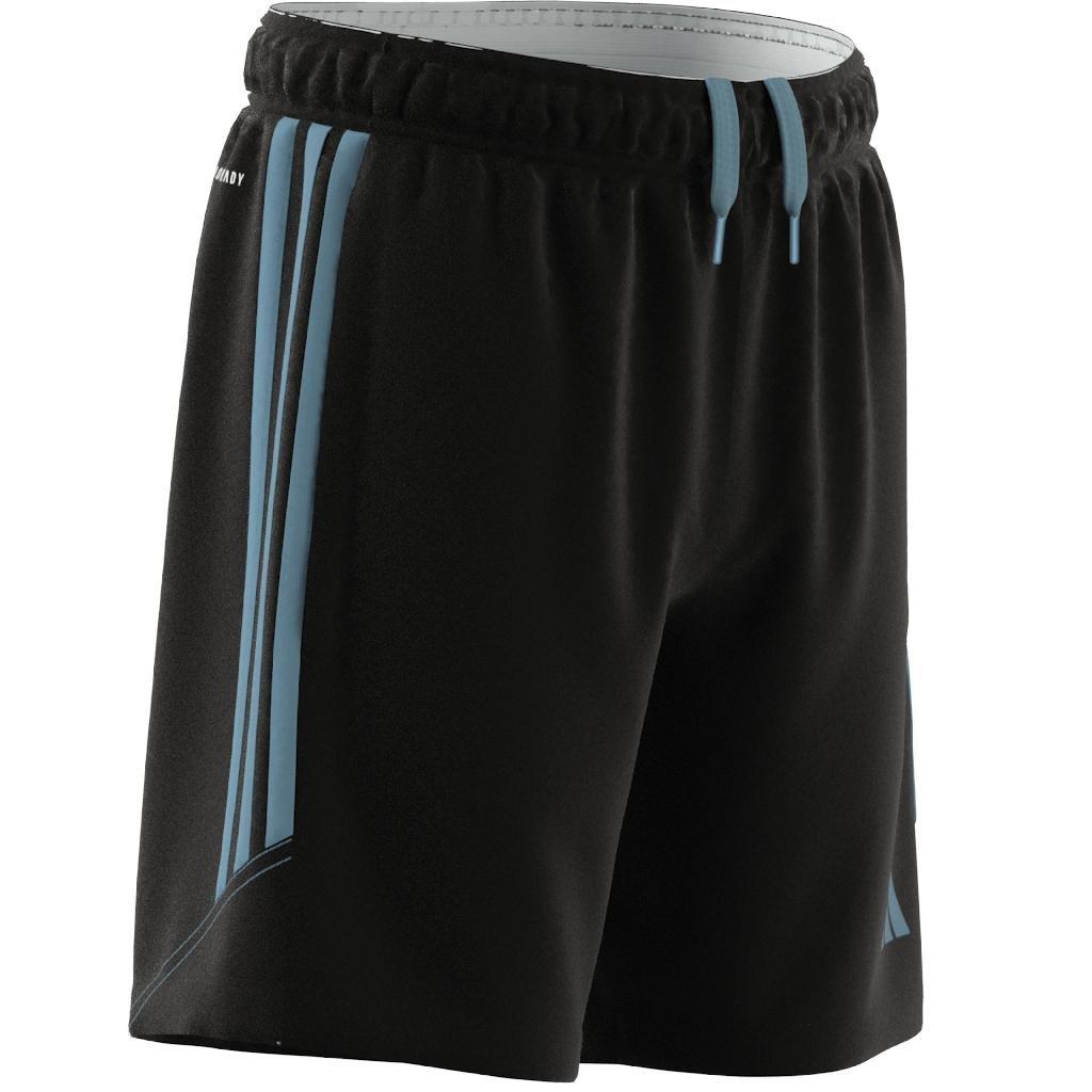 Unisex Kids Tiro 23 Club Training Shorts, Black, A901_ONE, large image number 12
