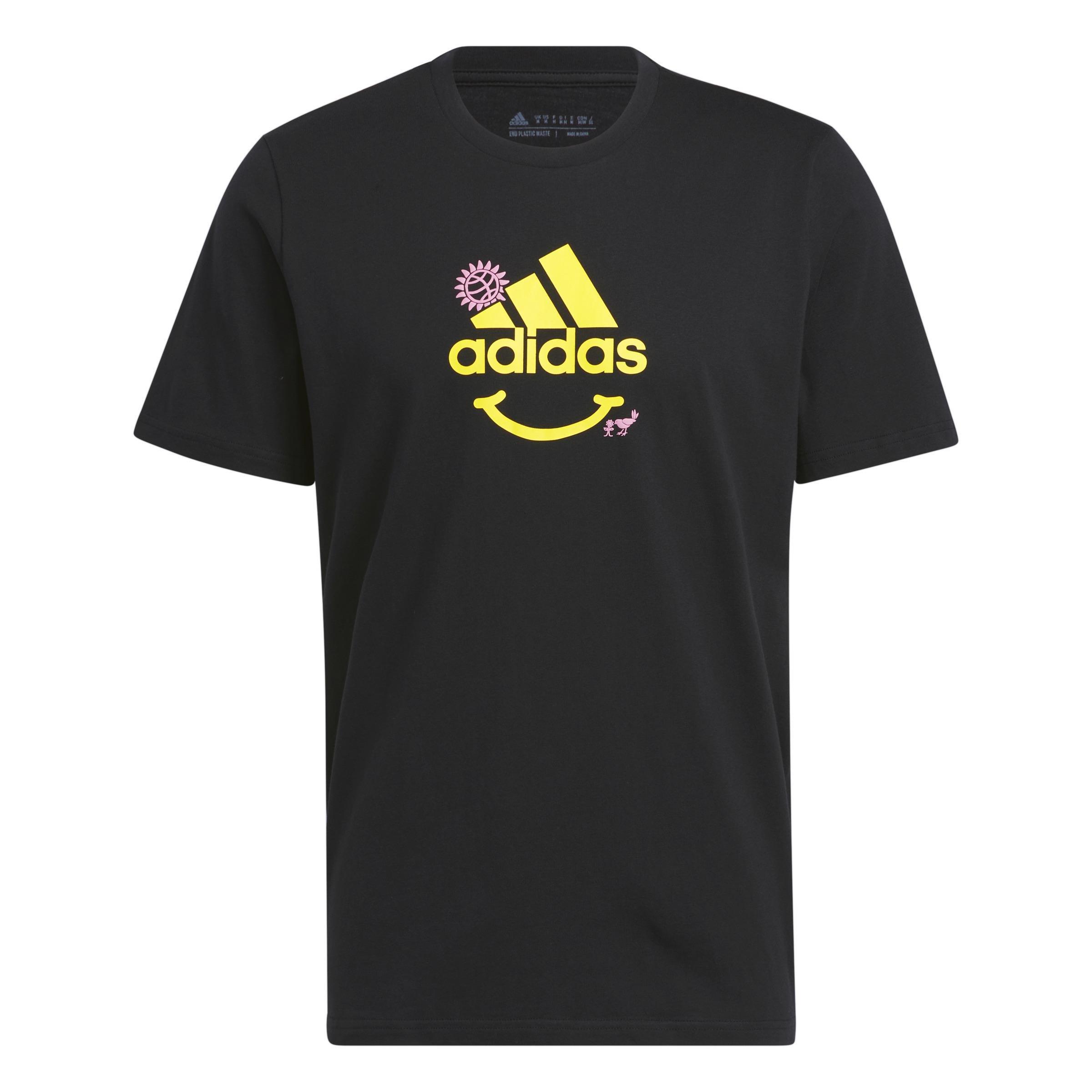 Change Through Sports Graphic T-Shirt, Black, A901_ONE, large image number 0
