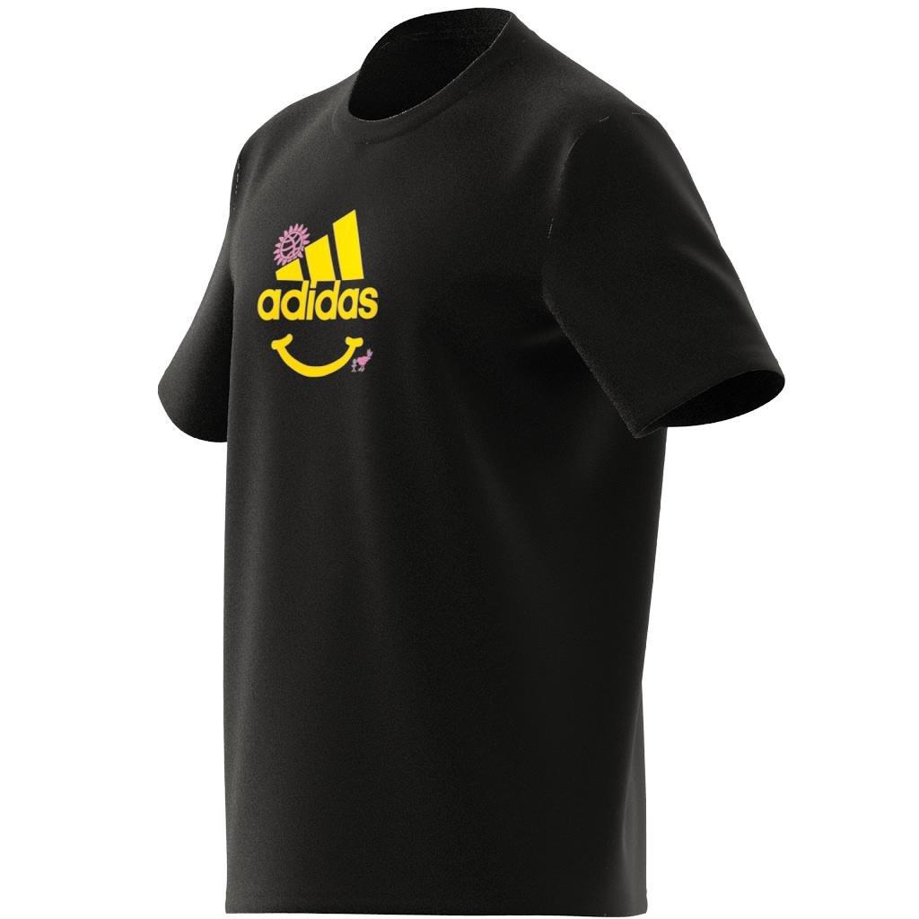 Change Through Sports Graphic T-Shirt, Black, A901_ONE, large image number 8