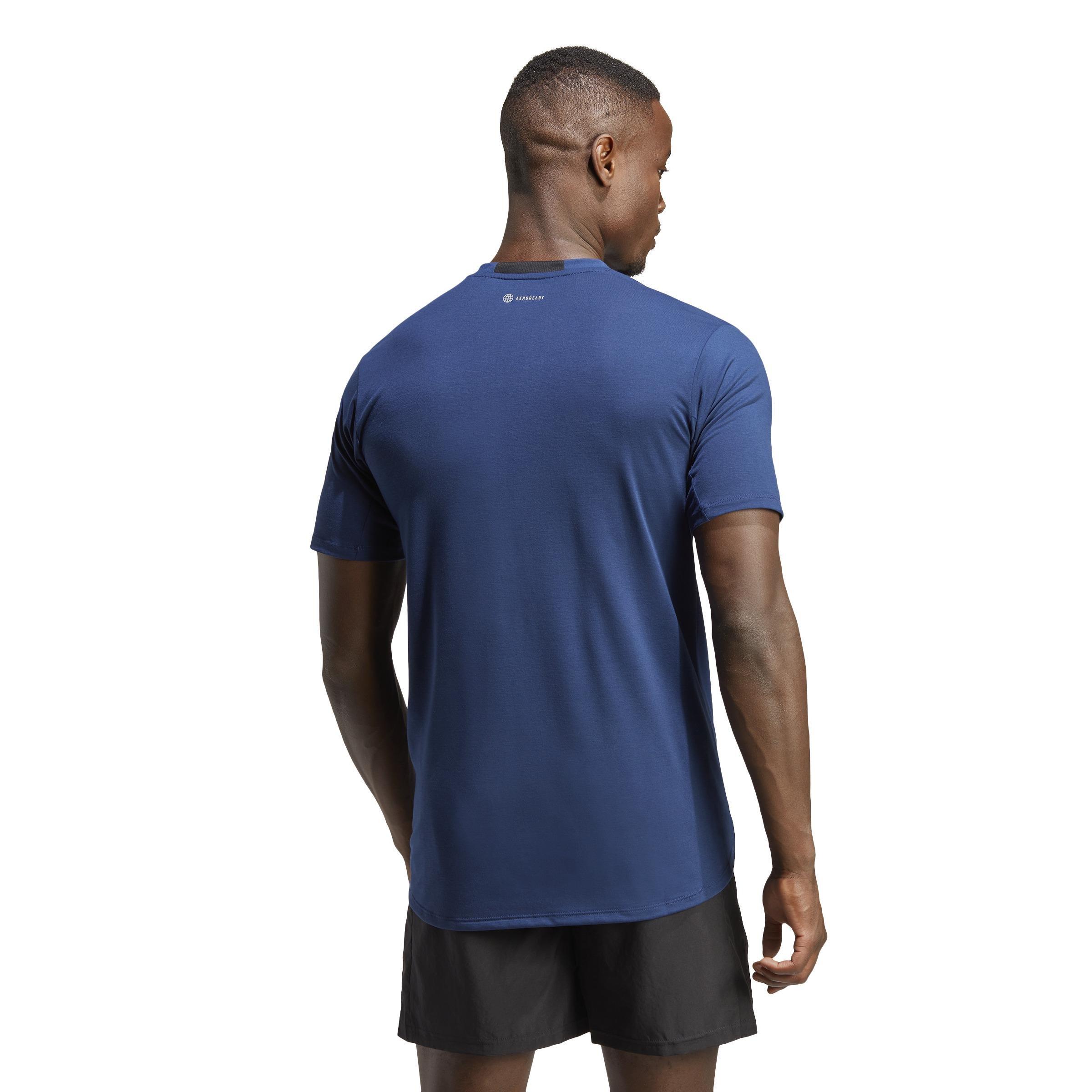 Designed for Training Workout T-Shirt, Blue, , large image number 3
