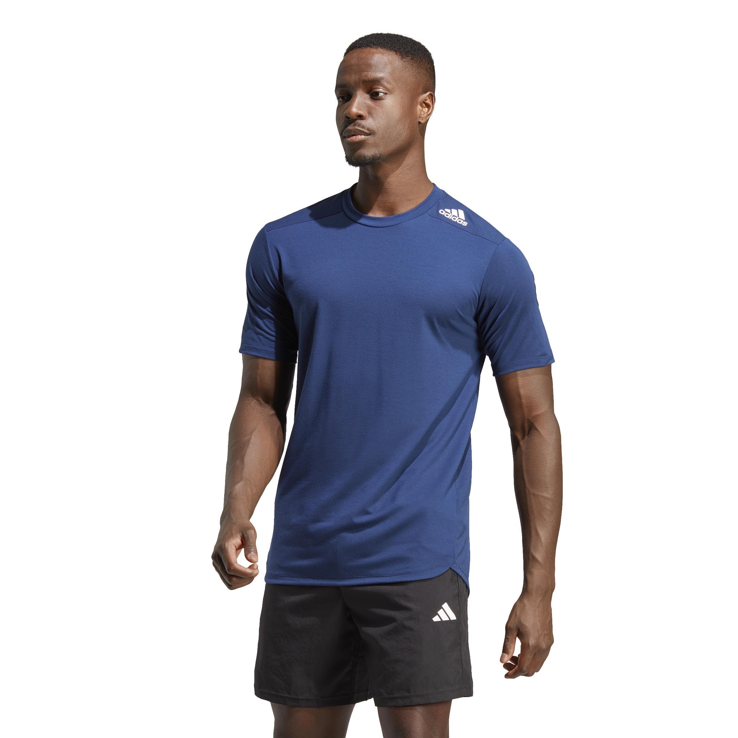 Designed for Training Workout T-Shirt, Blue, , large image number 7