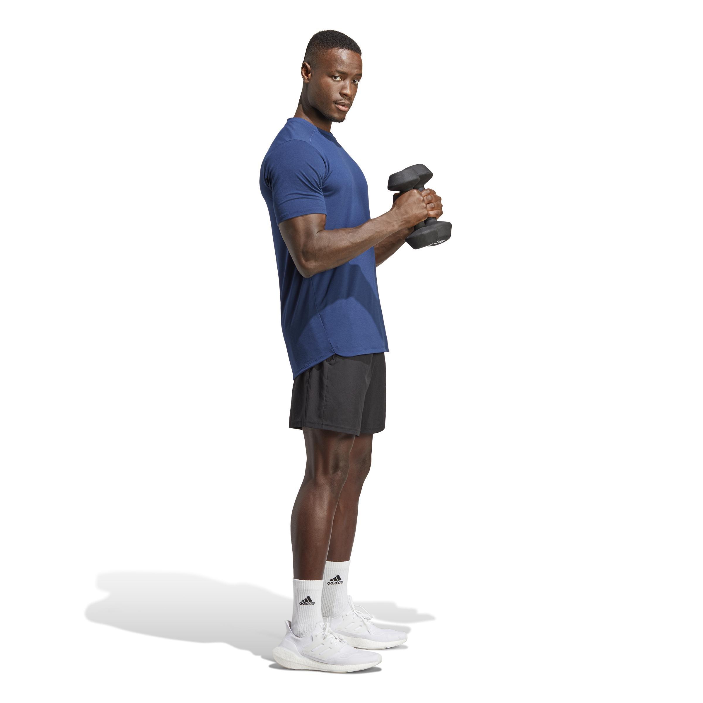 Designed for Training Workout T-Shirt, Blue, , large image number 8