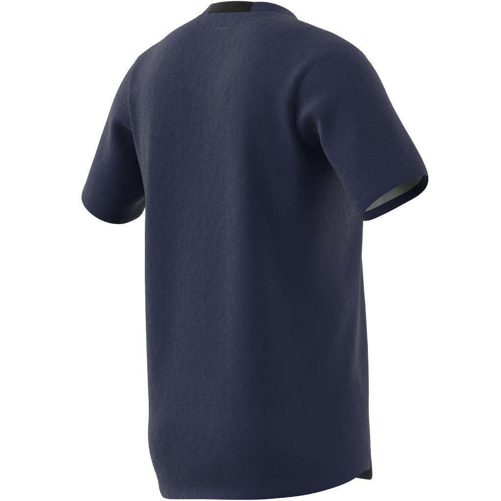 Designed for Training Workout T-Shirt, Blue, A901_ONE, large image number 9