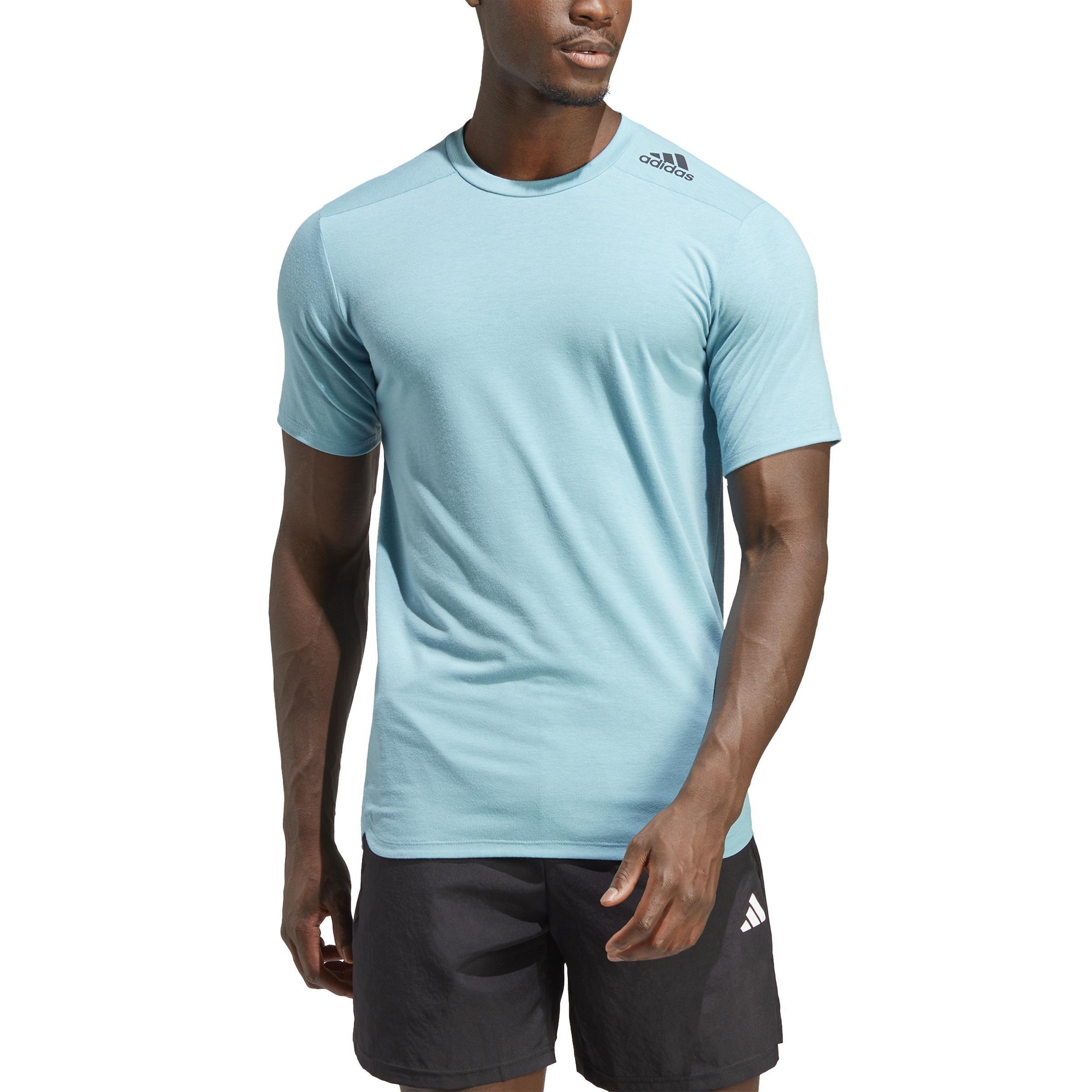 Designed for Training Workout T-Shirt, Blue, A901_ONE, large image number 2