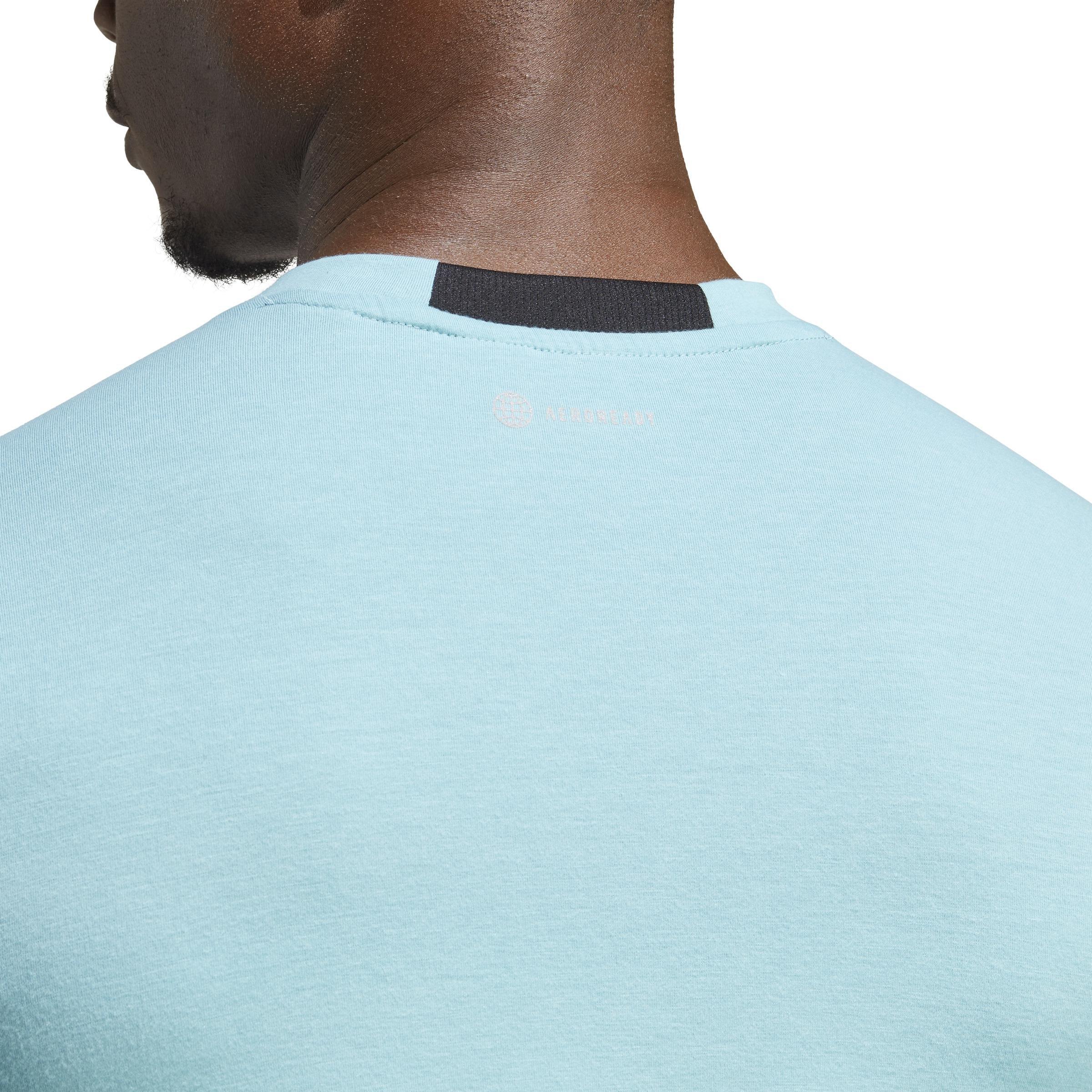 Designed for Training Workout T-Shirt, Blue, A901_ONE, large image number 5