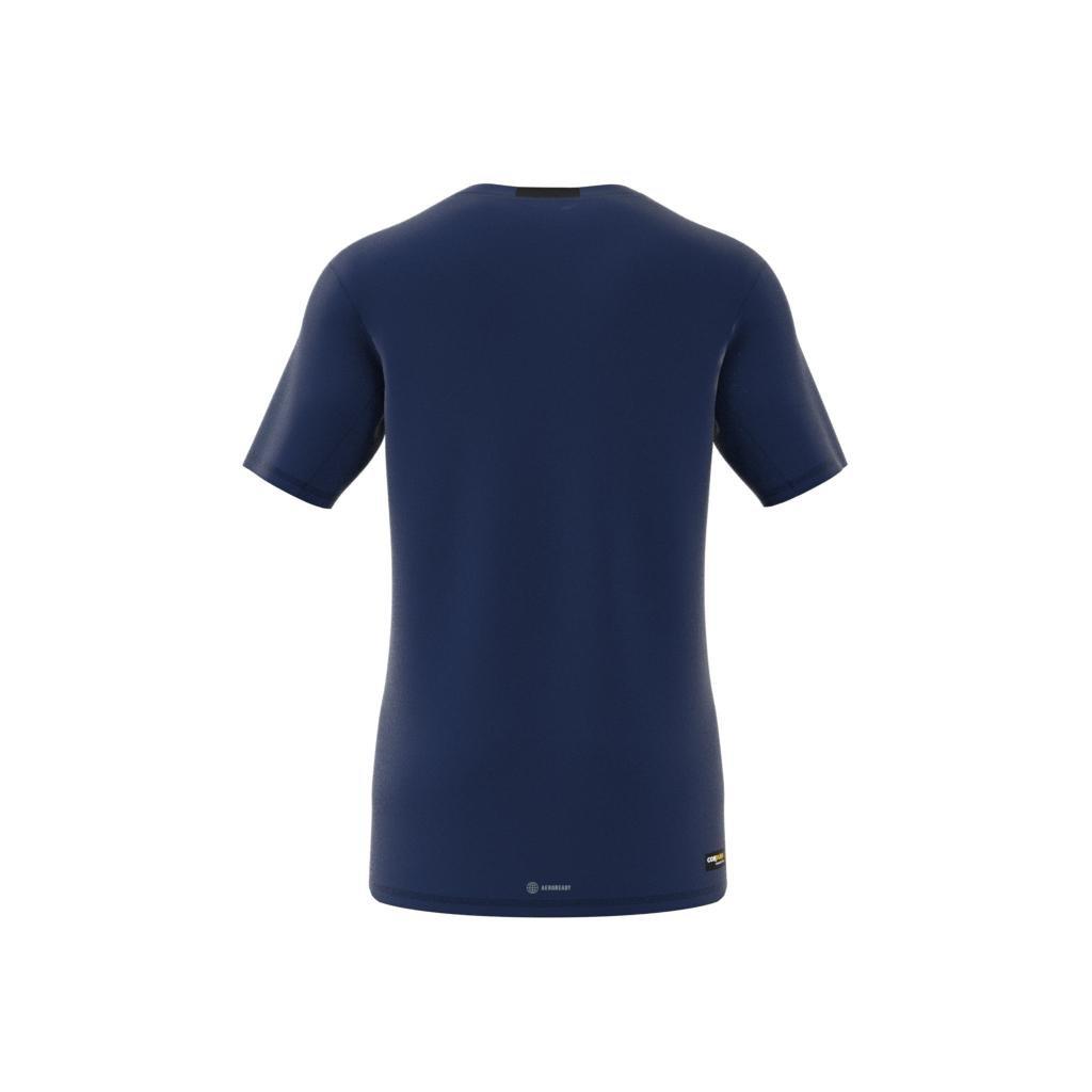 Designed 4 Training Cordura Workout T-Shirt, Blue, A901_ONE, large image number 12