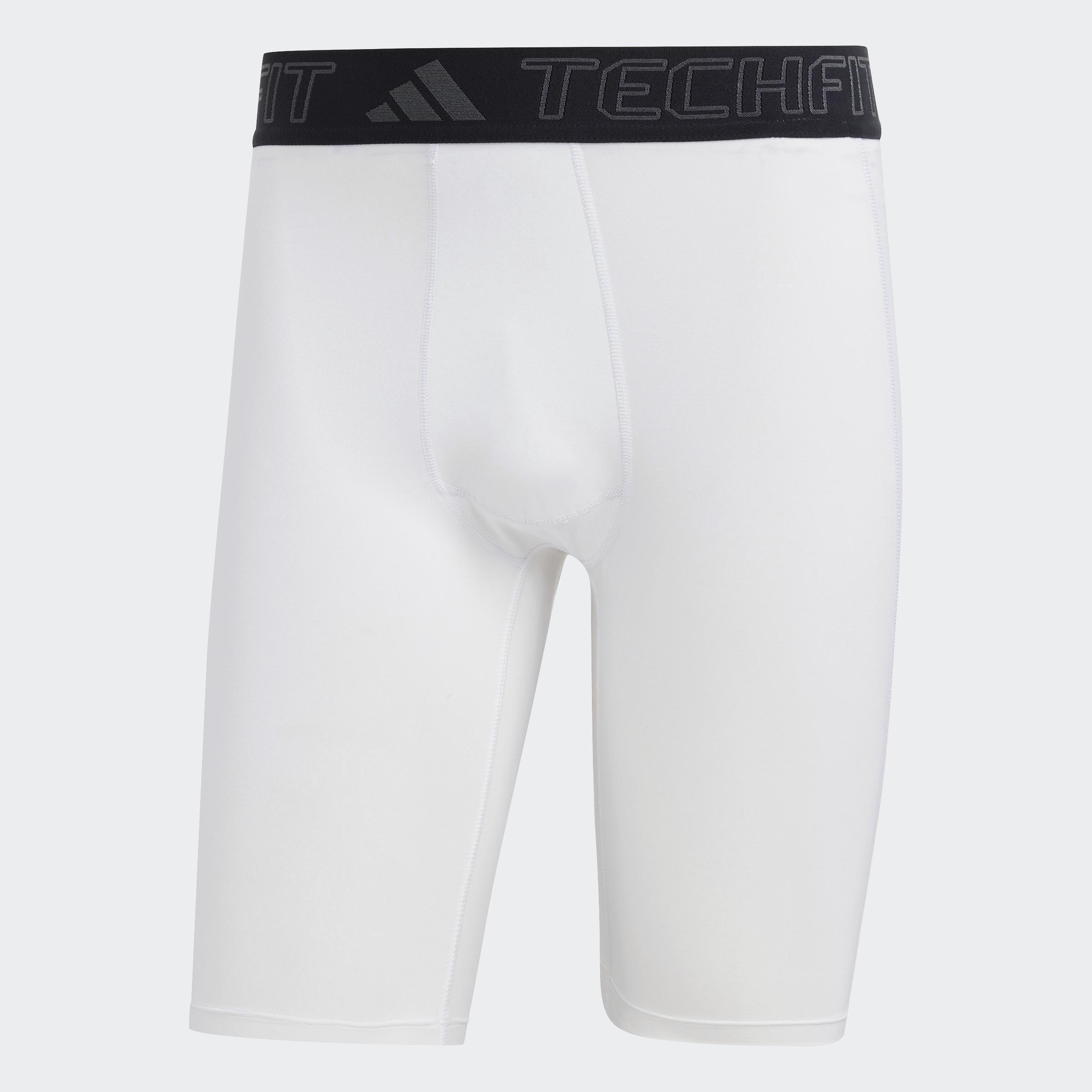 Techfit Training Short Tights, White, A901_ONE, large image number 0