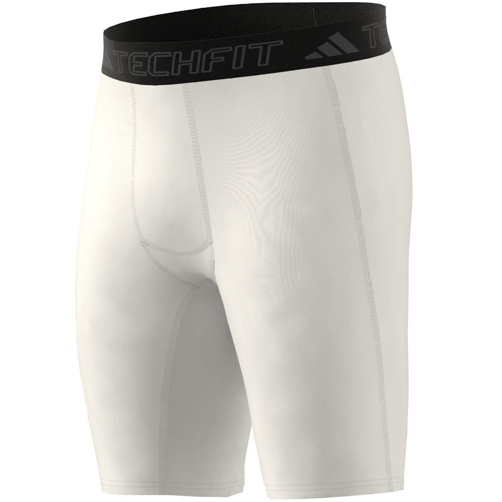 Techfit Training Short Tights, White, A901_ONE, large image number 5