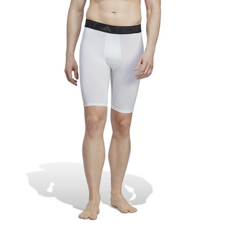 Men Techfit Training Short Tights, White, A901_ONE, large image number 6
