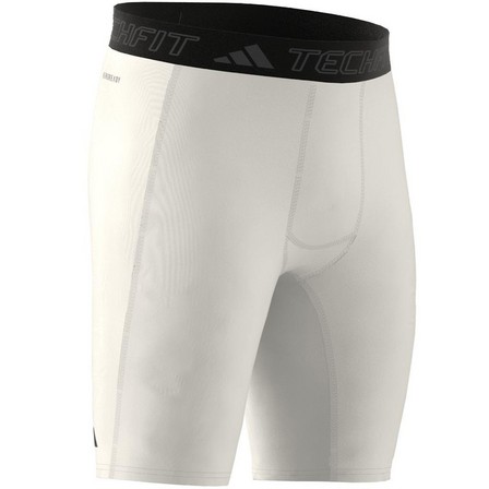 Men Techfit Training Short Tights, White, A901_ONE, large image number 7