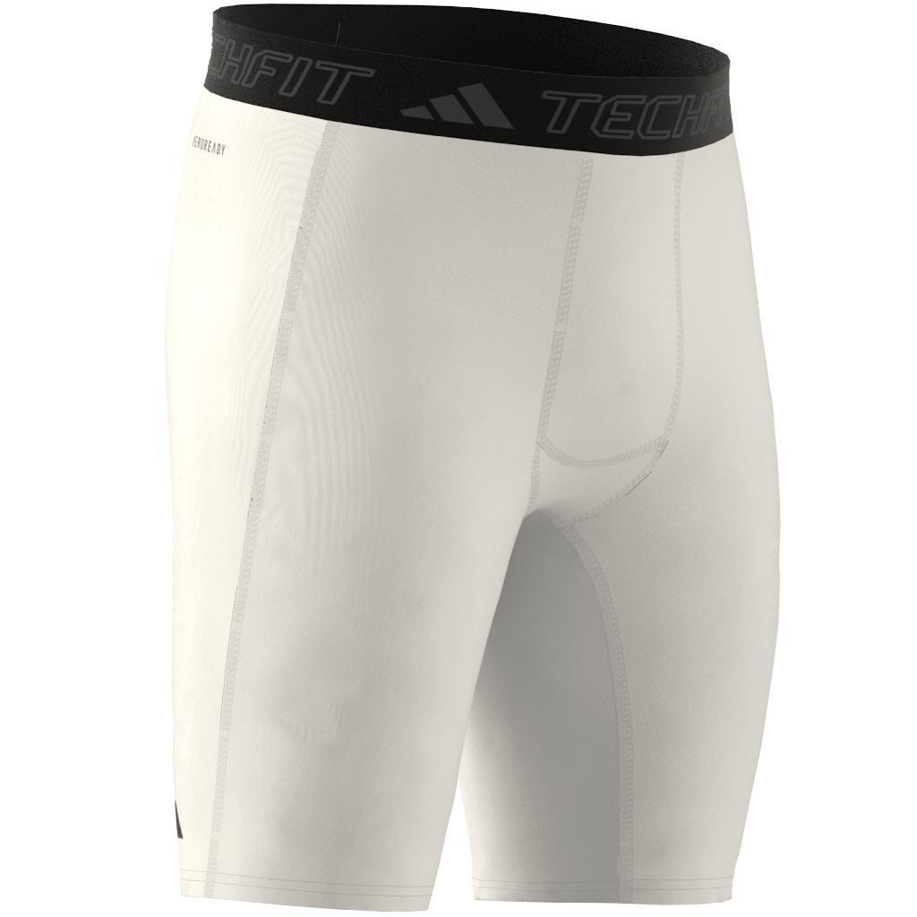 Techfit Training Short Tights, White, A901_ONE, large image number 7