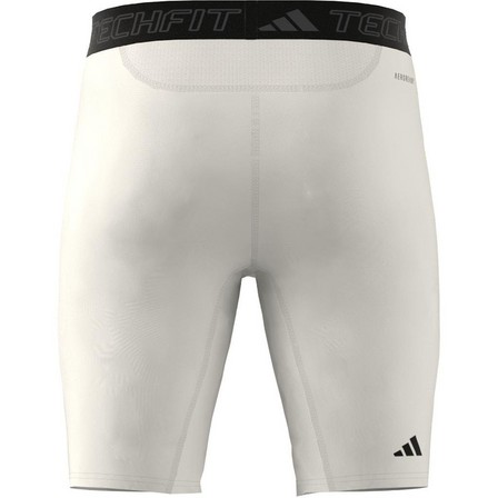 Men Techfit Training Short Tights, White, A901_ONE, large image number 10