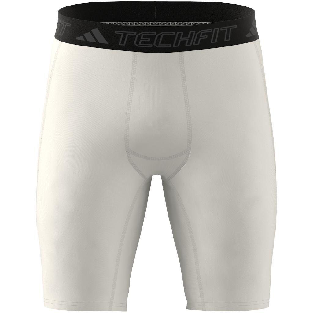 Techfit Training Short Tights, White, A901_ONE, large image number 11