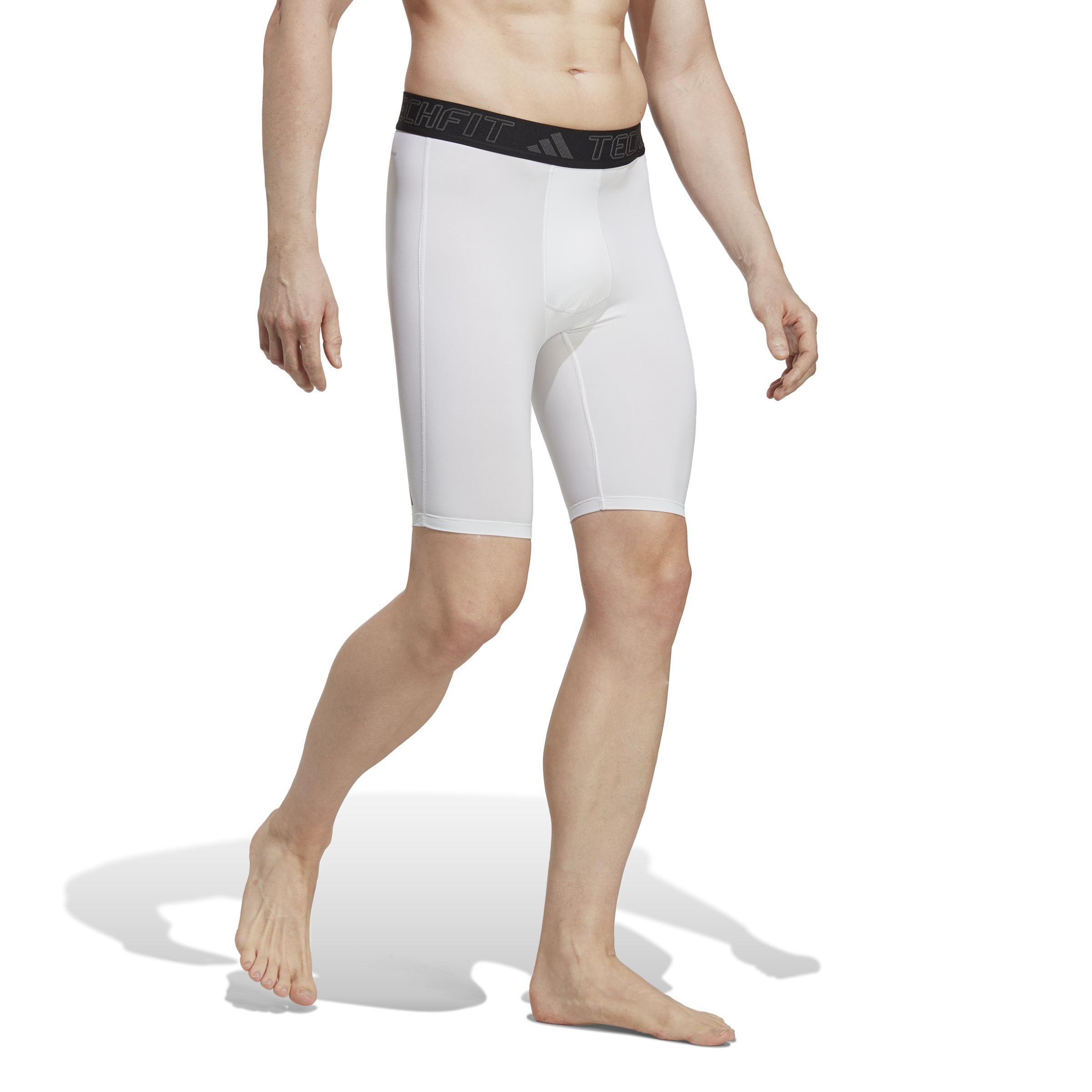 Techfit Training Short Tights, White, A901_ONE, large image number 13