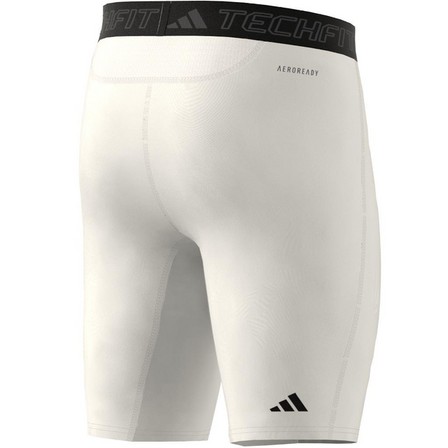 Men Techfit Training Short Tights, White, A901_ONE, large image number 14