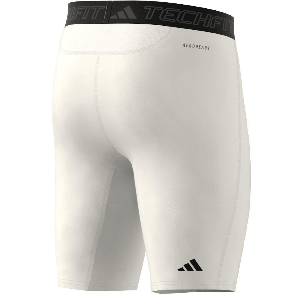 Techfit Training Short Tights, White, A901_ONE, large image number 14