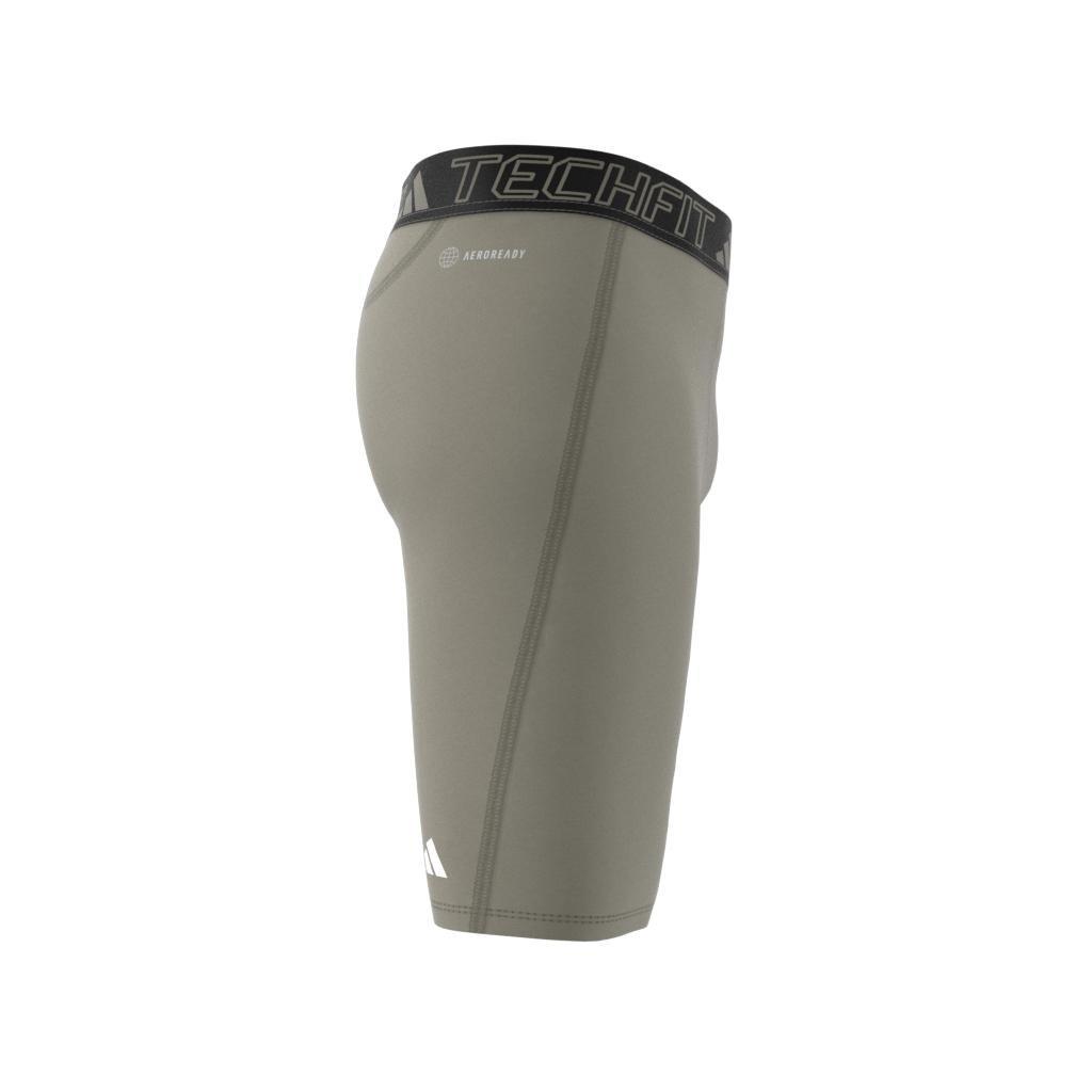 Techfit Training Short Tights, Green, , large image number 9