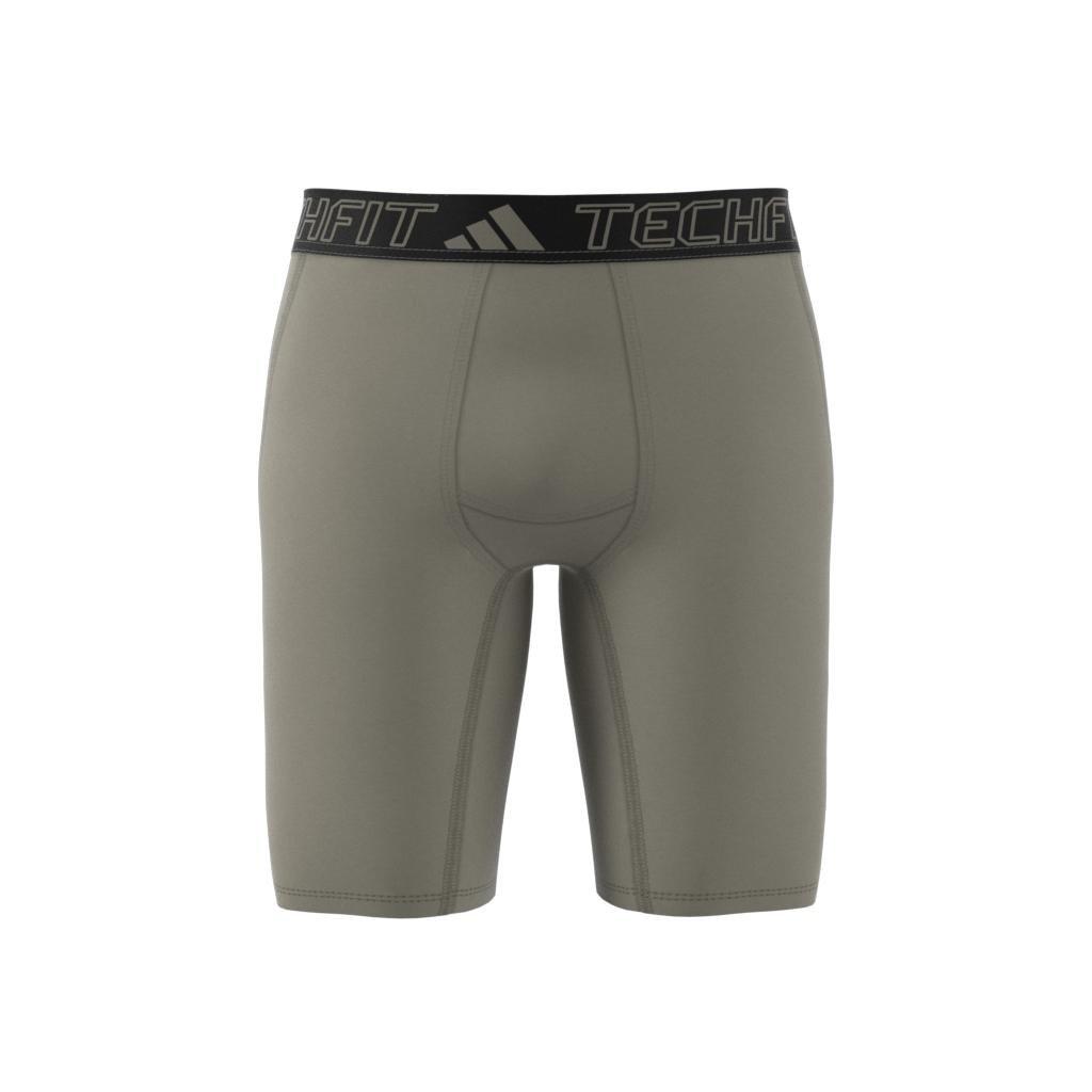 Techfit Training Short Tights, Green, A901_ONE, large image number 10