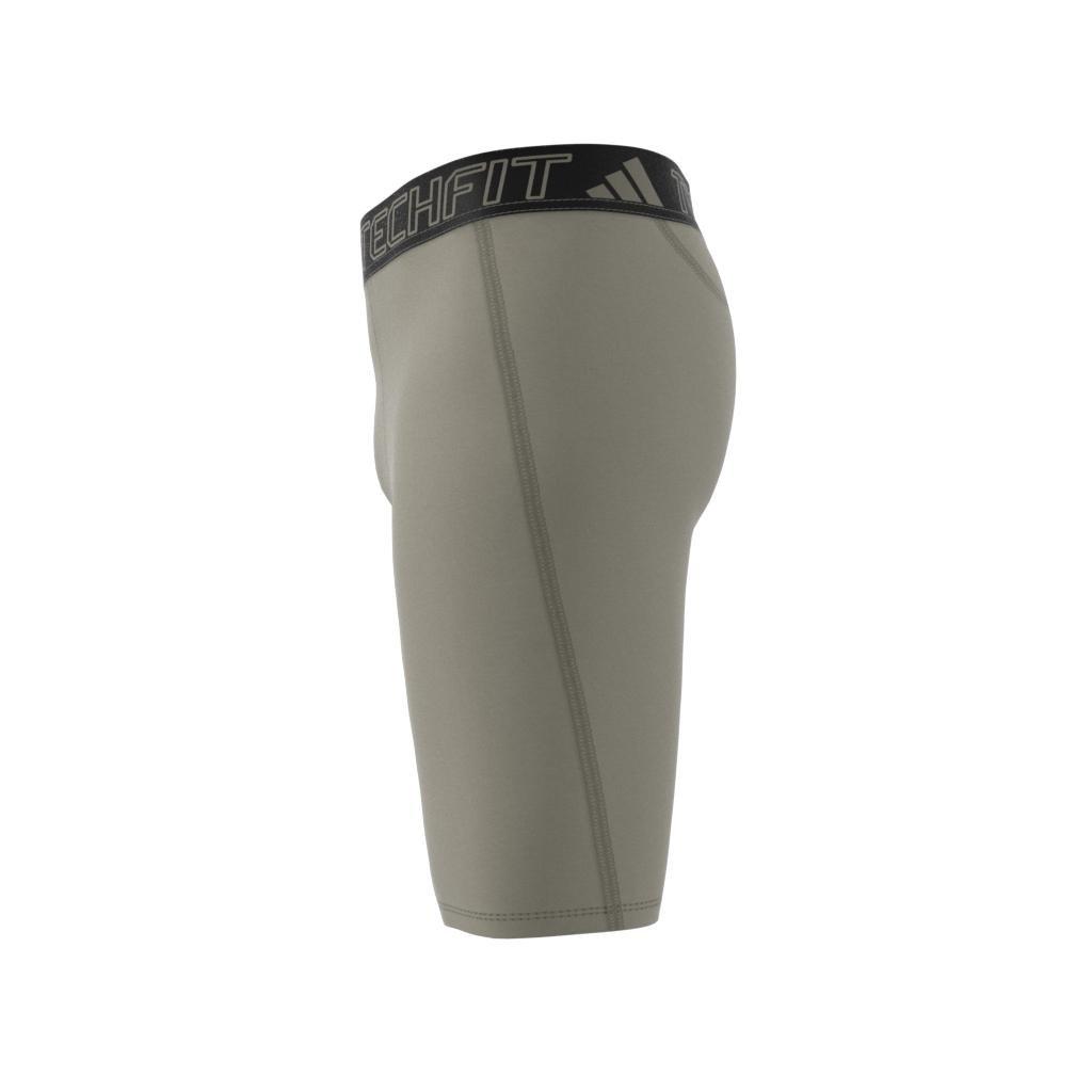 Techfit Training Short Tights, Green, A901_ONE, large image number 13