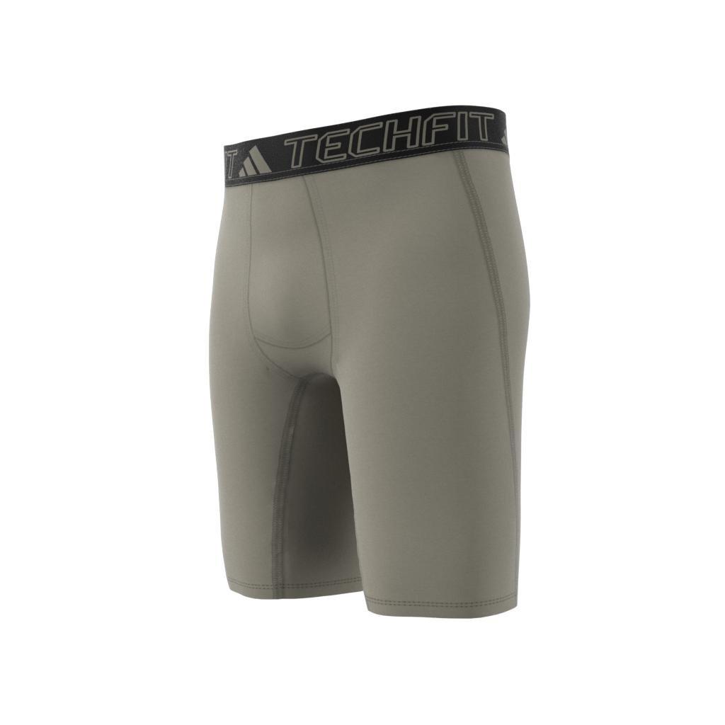 Techfit Training Short Tights, Green, A901_ONE, large image number 14