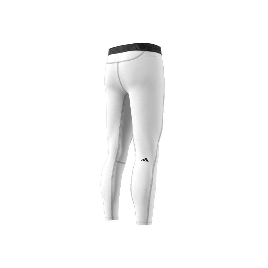 Techfit Training Long Tights, White, A901_ONE, large image number 3