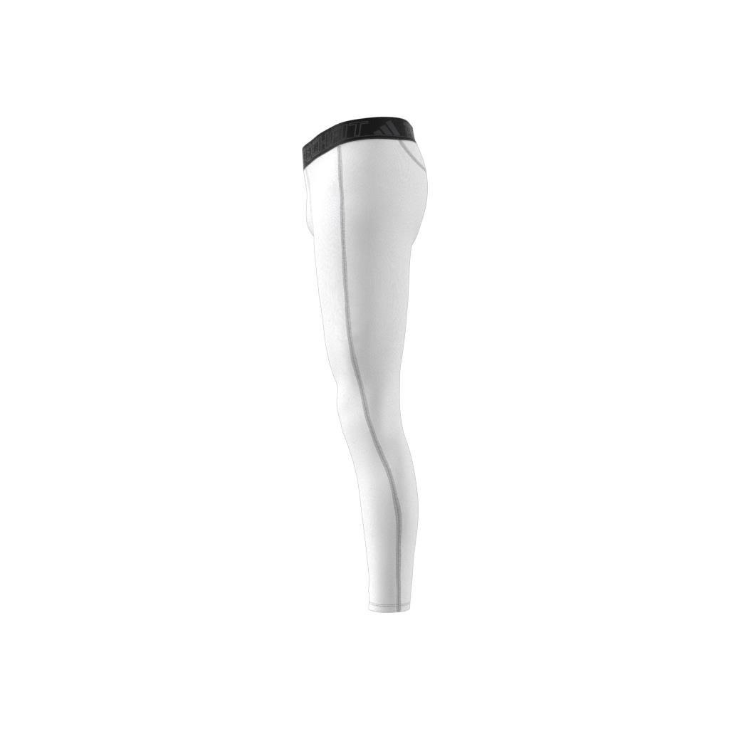 Techfit Training Long Tights, White, A901_ONE, large image number 5