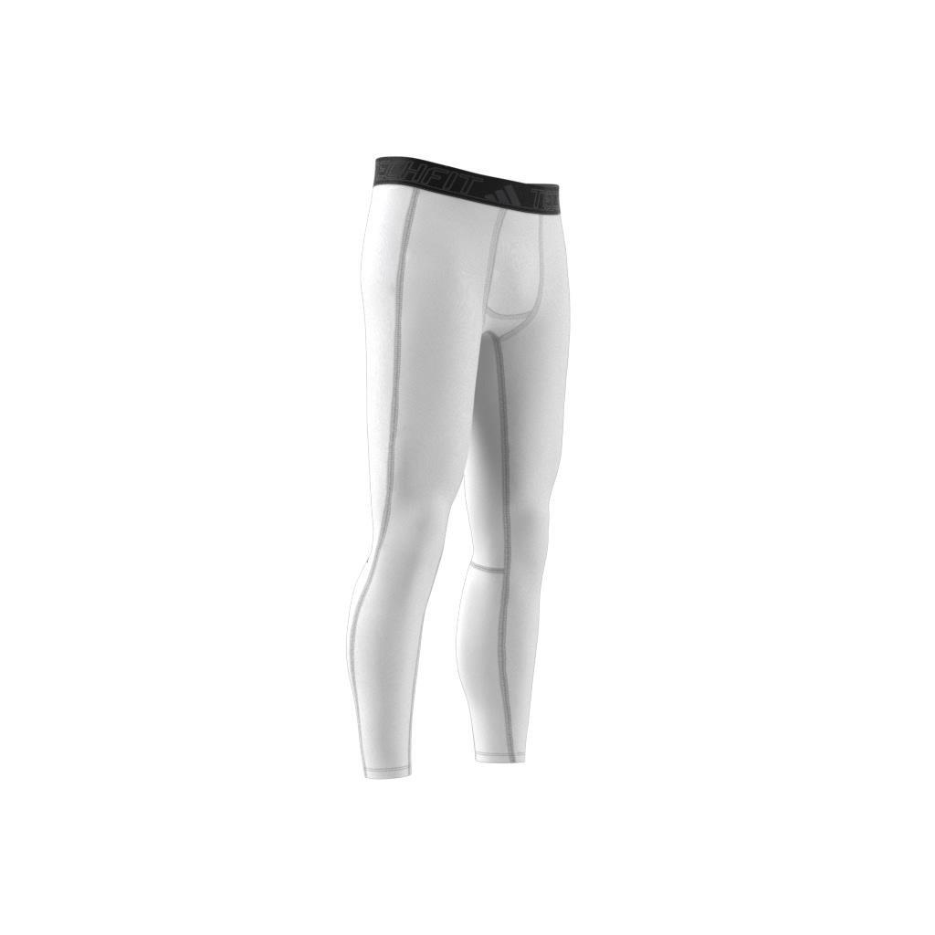 Techfit Training Long Tights, White, A901_ONE, large image number 8