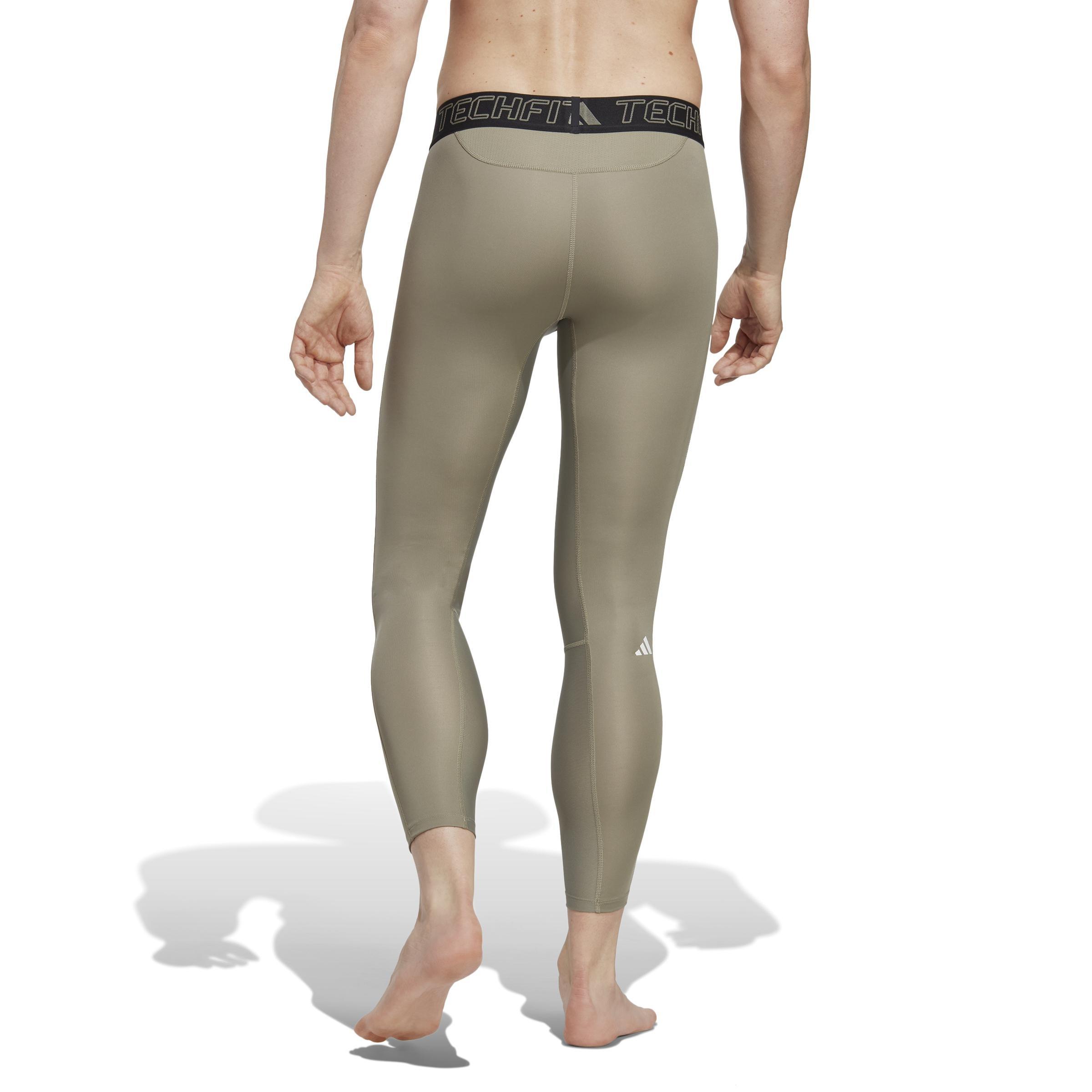 Techfit Training Long Tights, Green, , large image number 2