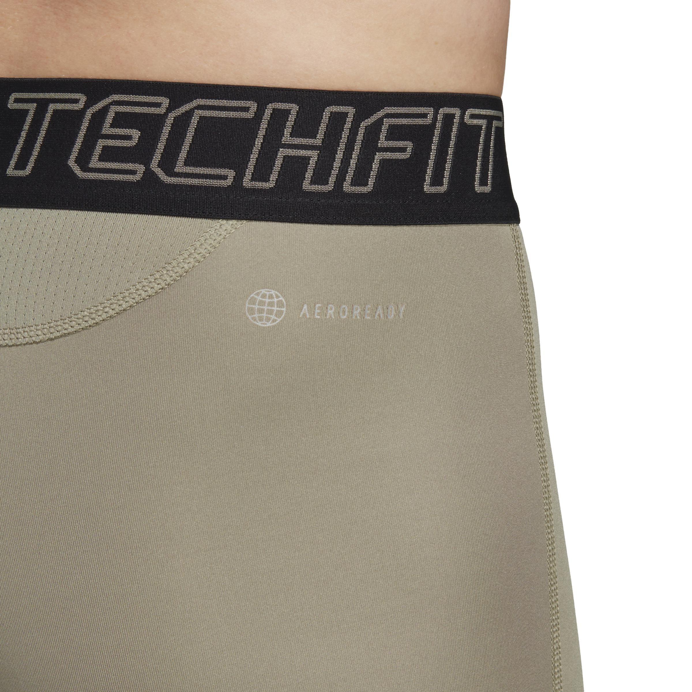 Techfit Training Long Tights, Green, , large image number 3