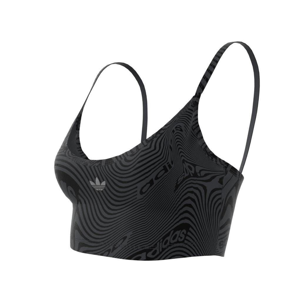 Marble Print Sports Bra Long-Sleeve Top, Grey, A901_ONE, large image number 8