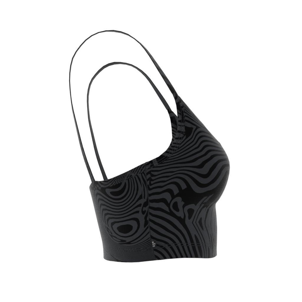 Marble Print Sports Bra Long-Sleeve Top, Grey, A901_ONE, large image number 11