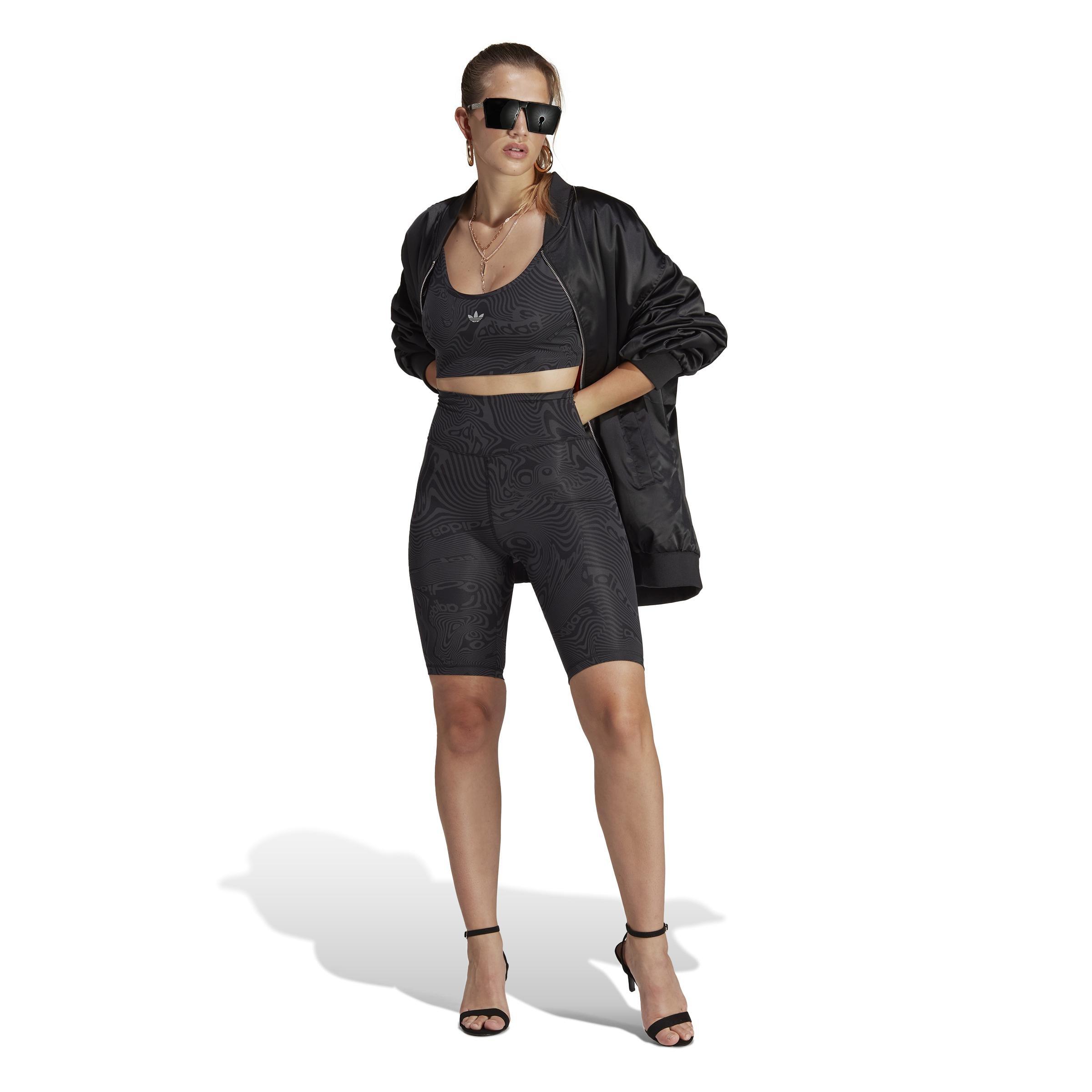 Marble Print Sports Bra Long-Sleeve Top, Grey, A901_ONE, large image number 13