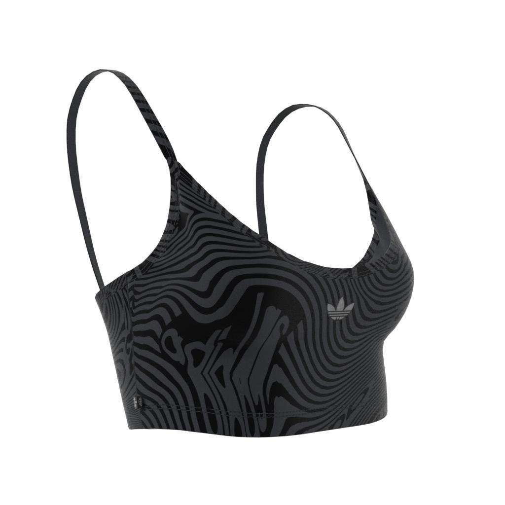 Marble Print Sports Bra Long-Sleeve Top, Grey, A901_ONE, large image number 14