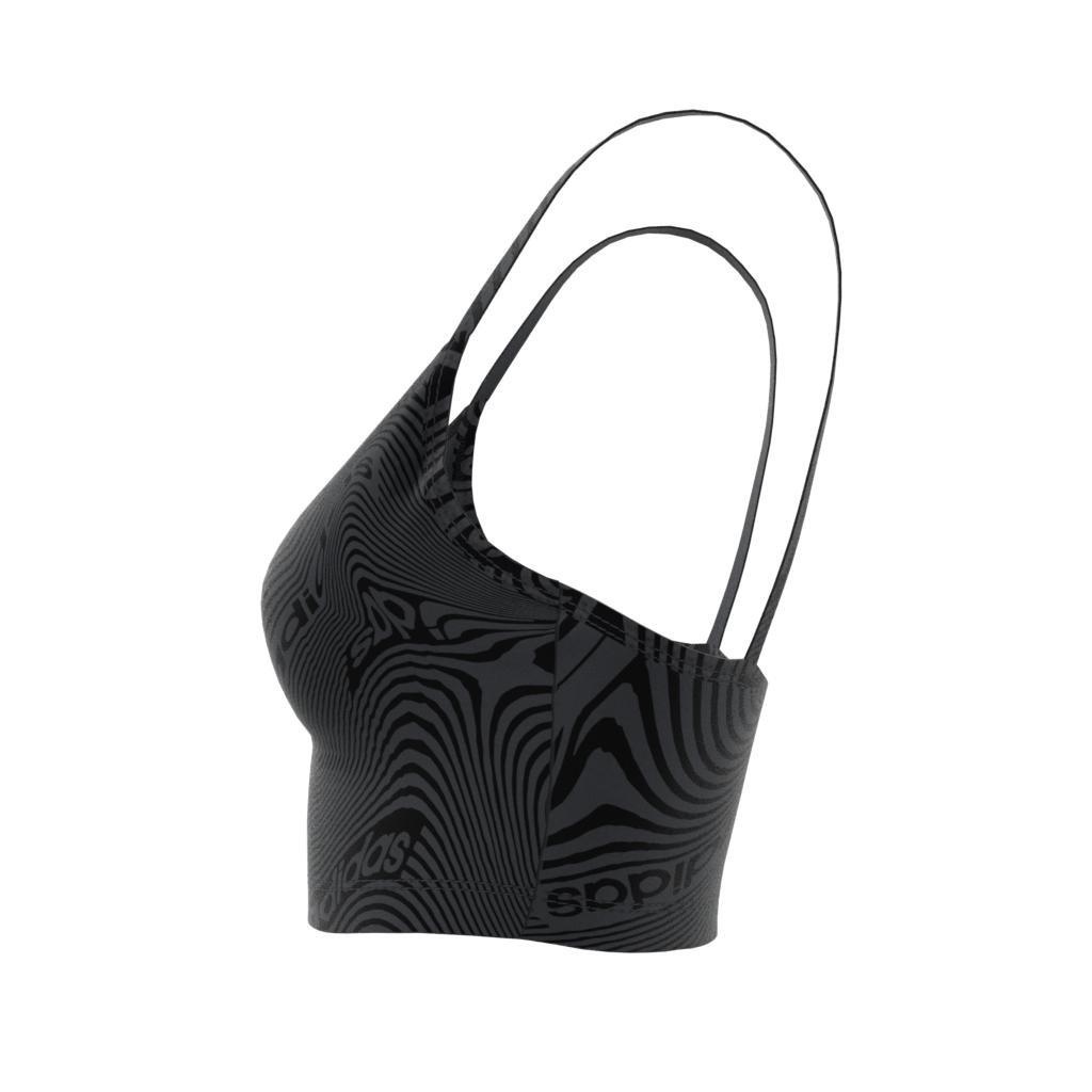 Marble Print Sports Bra Long-Sleeve Top, Grey, A901_ONE, large image number 15