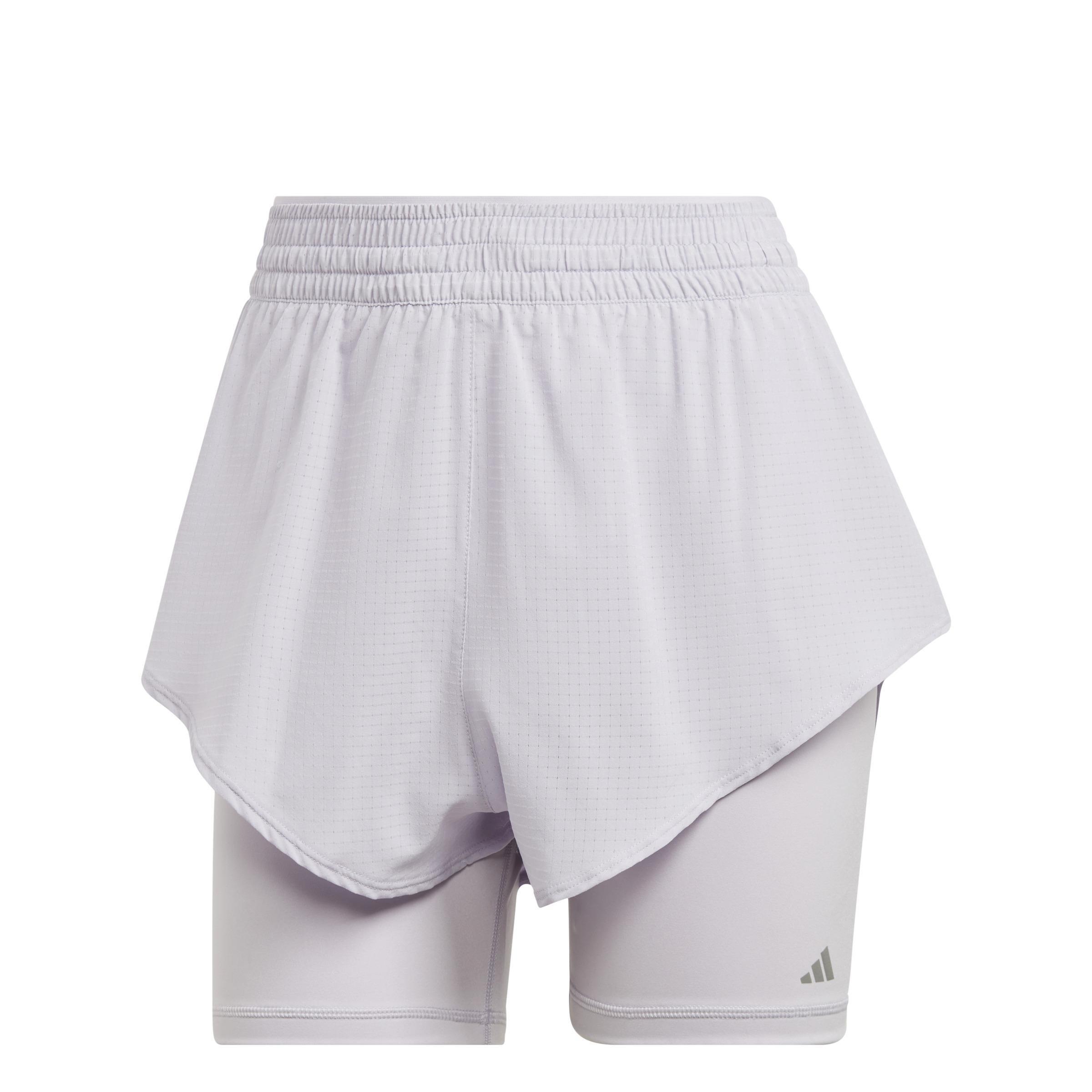 Hiit Heat.Rdy Training 2-In-1 Shorts, Purple, A901_ONE, medium