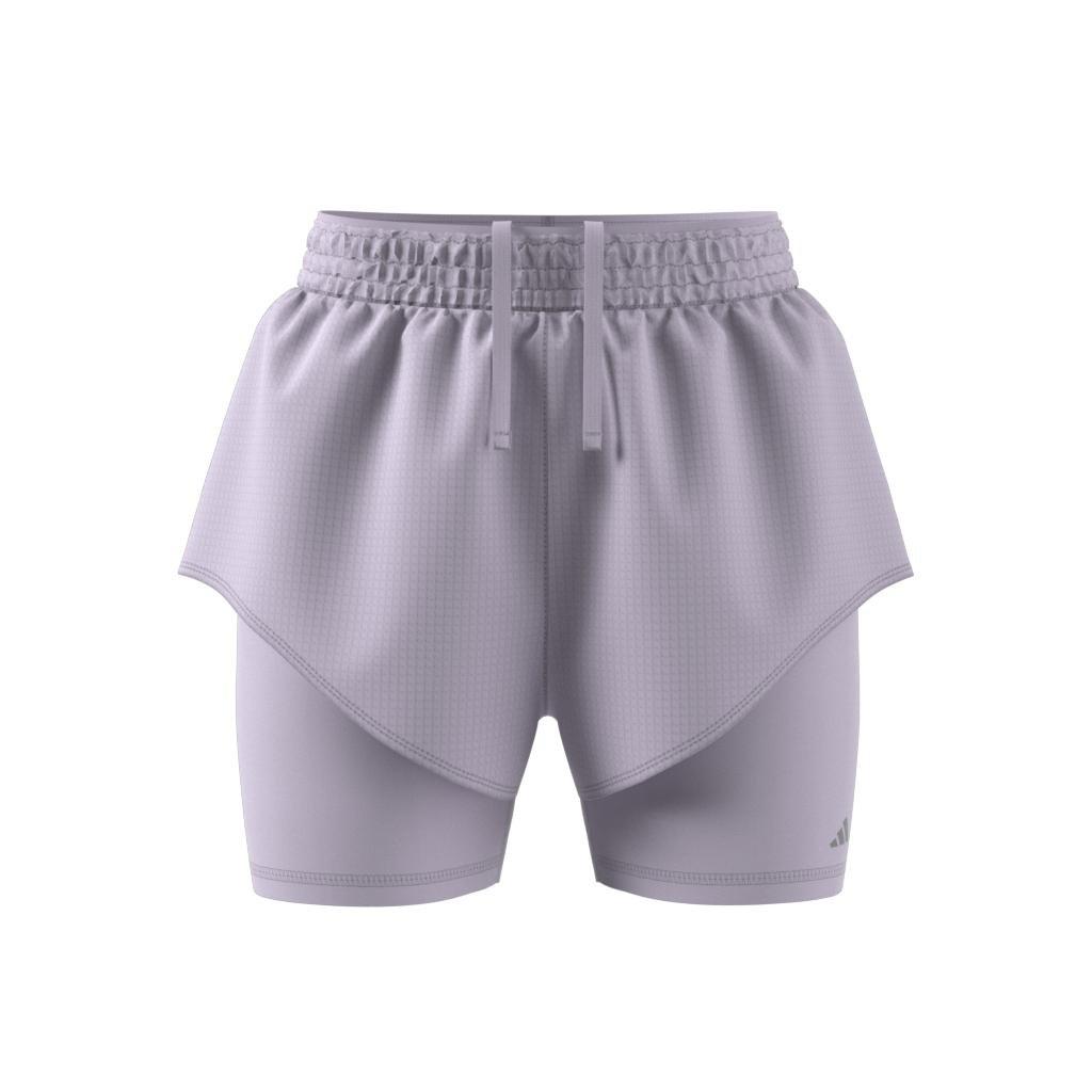 Hiit Heat.Rdy Training 2-In-1 Shorts, Purple, , large image number 10