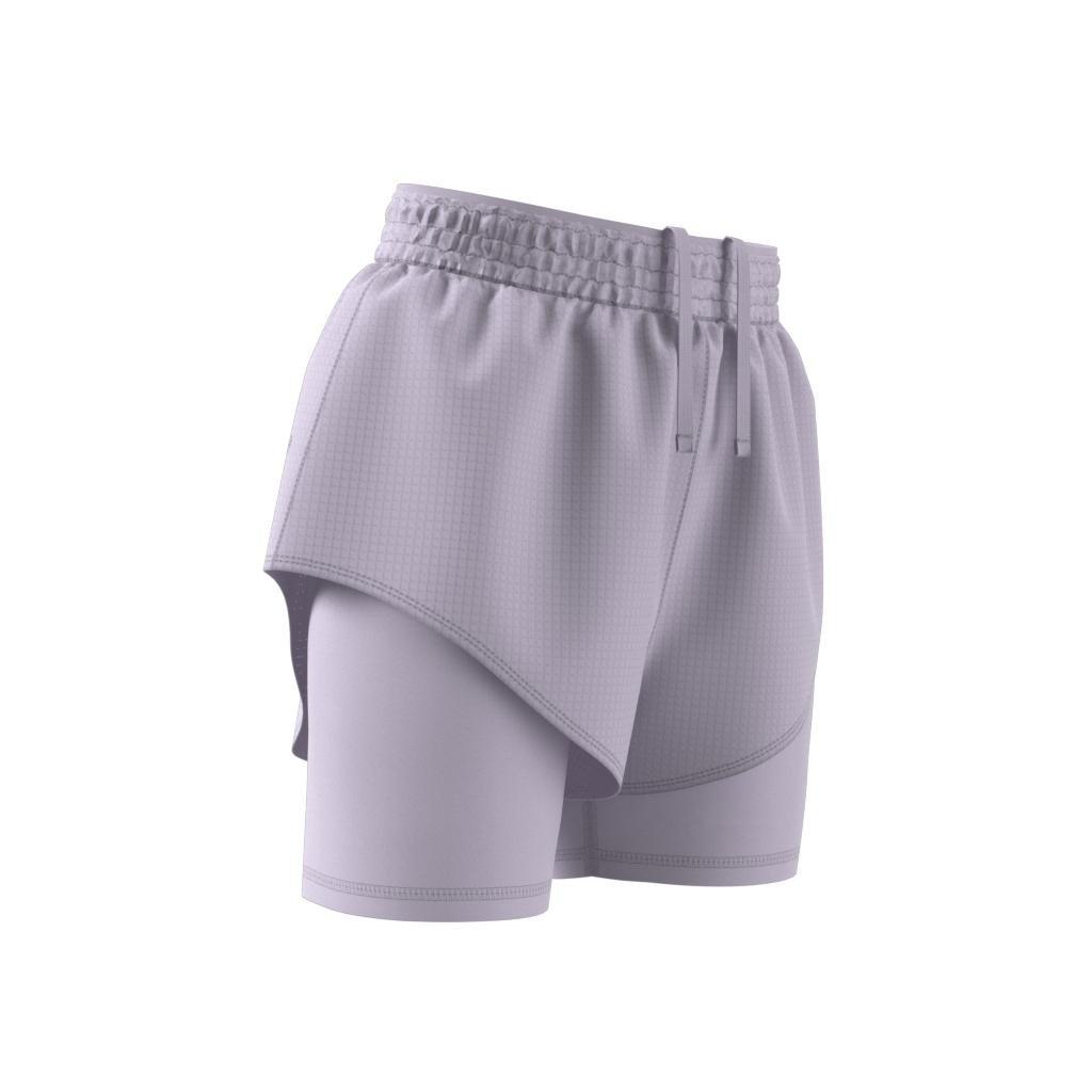 Hiit Heat.Rdy Training 2-In-1 Shorts, Purple, , large image number 12