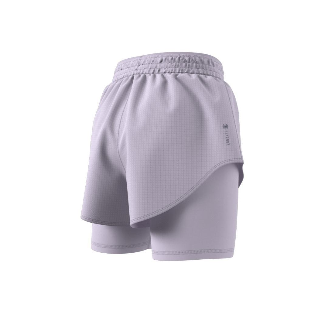 Hiit Heat.Rdy Training 2-In-1 Shorts, Purple, , large image number 13