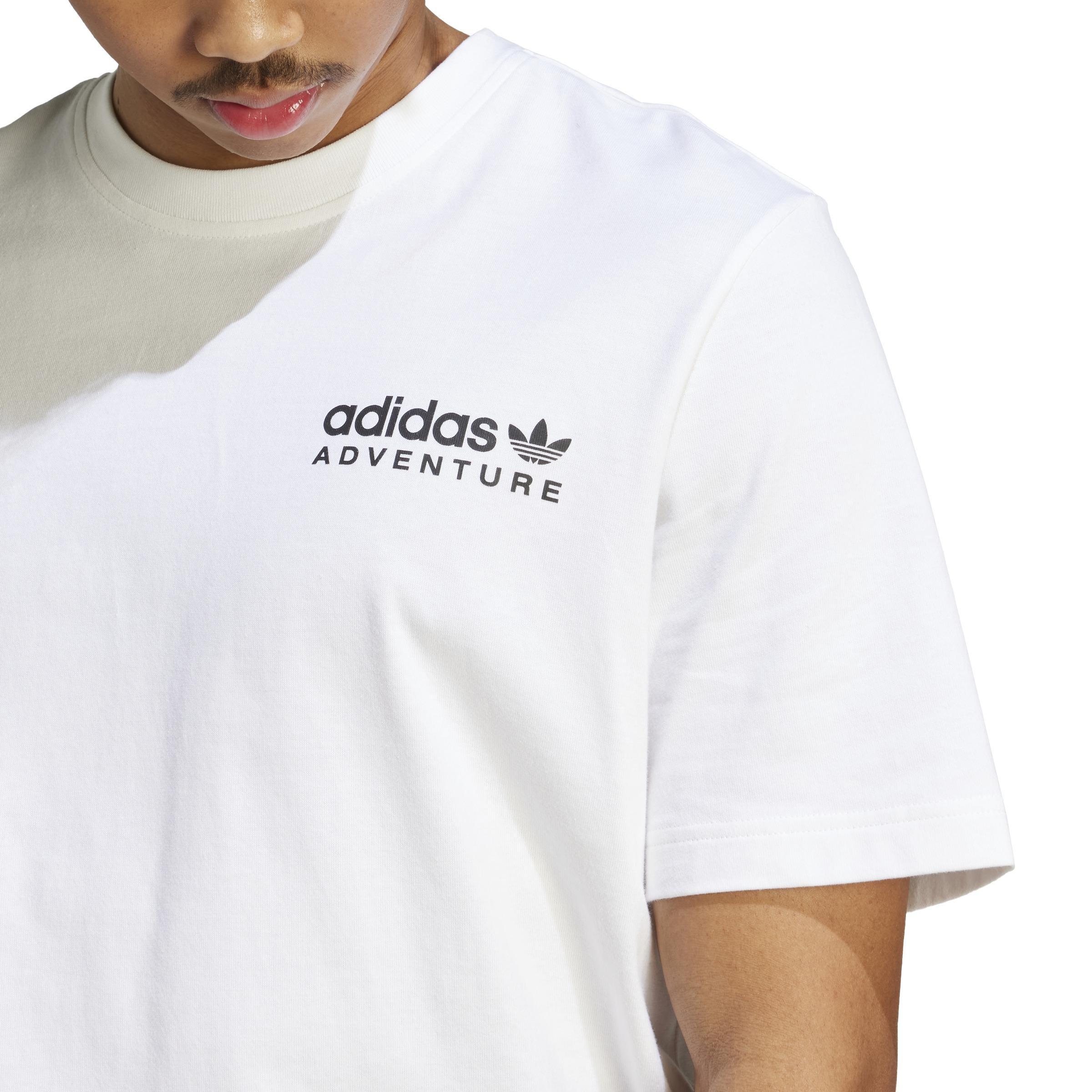 adidas Adventure Nature Awakening T-Shirt, White, A901_ONE, large image number 5