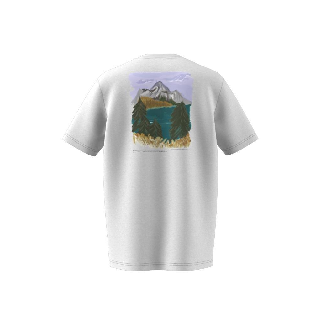 adidas Adventure Nature Awakening T-Shirt, White, A901_ONE, large image number 12