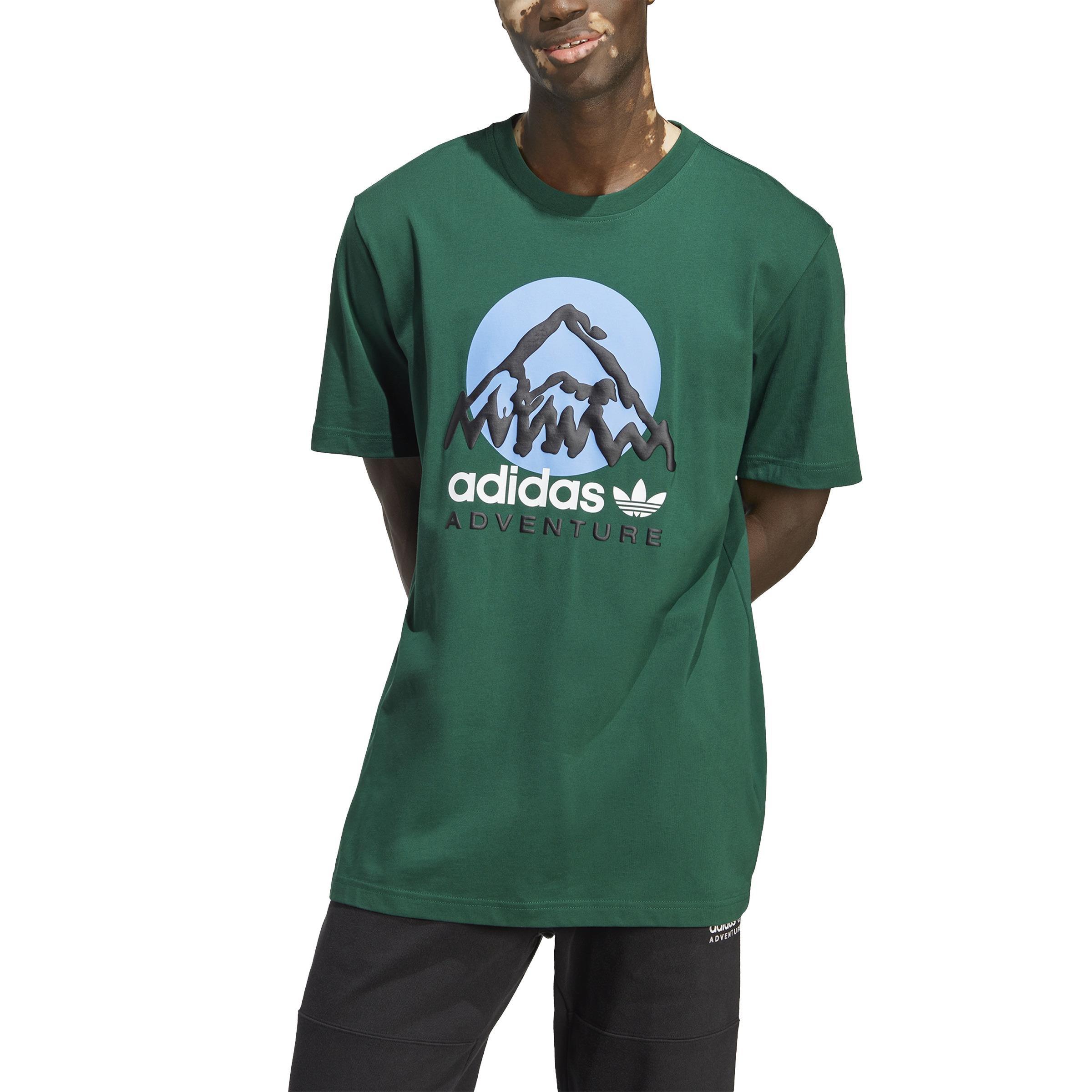 Adventure Mountain Front T-Shirt, Green, , large image number 1
