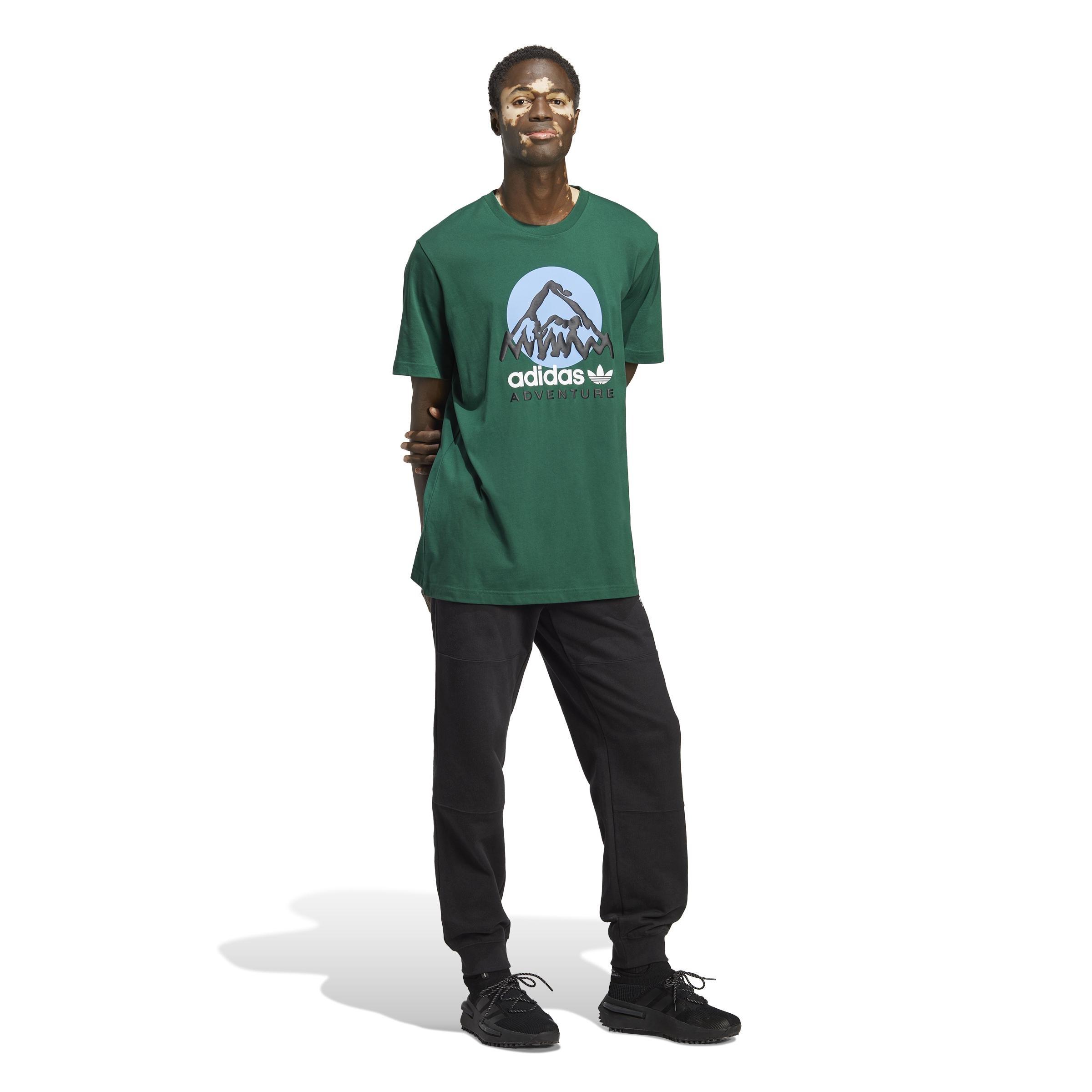 Adventure Mountain Front T-Shirt, Green, , large image number 14