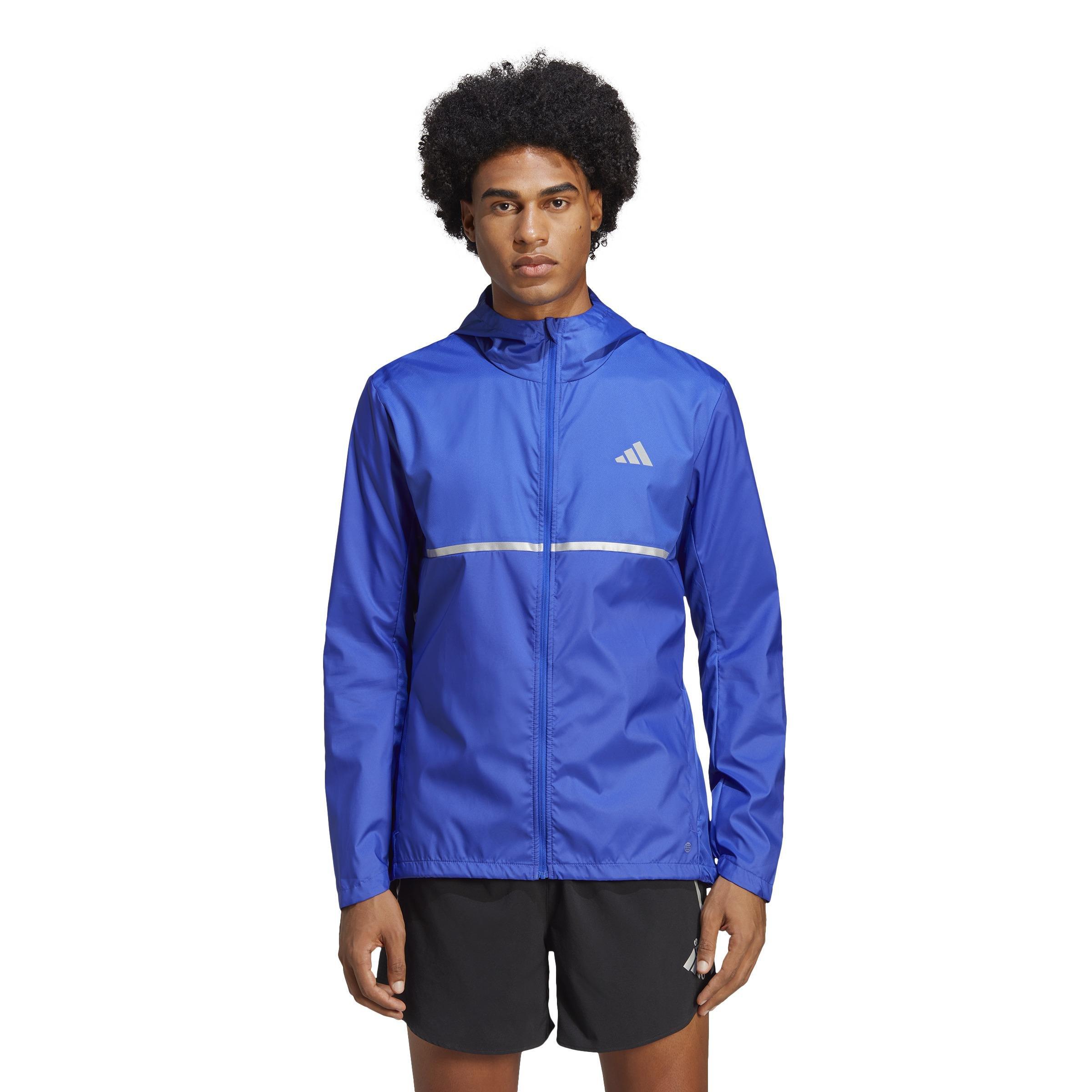 Own The Run Jacket, Blue, A901_ONE, large image number 0