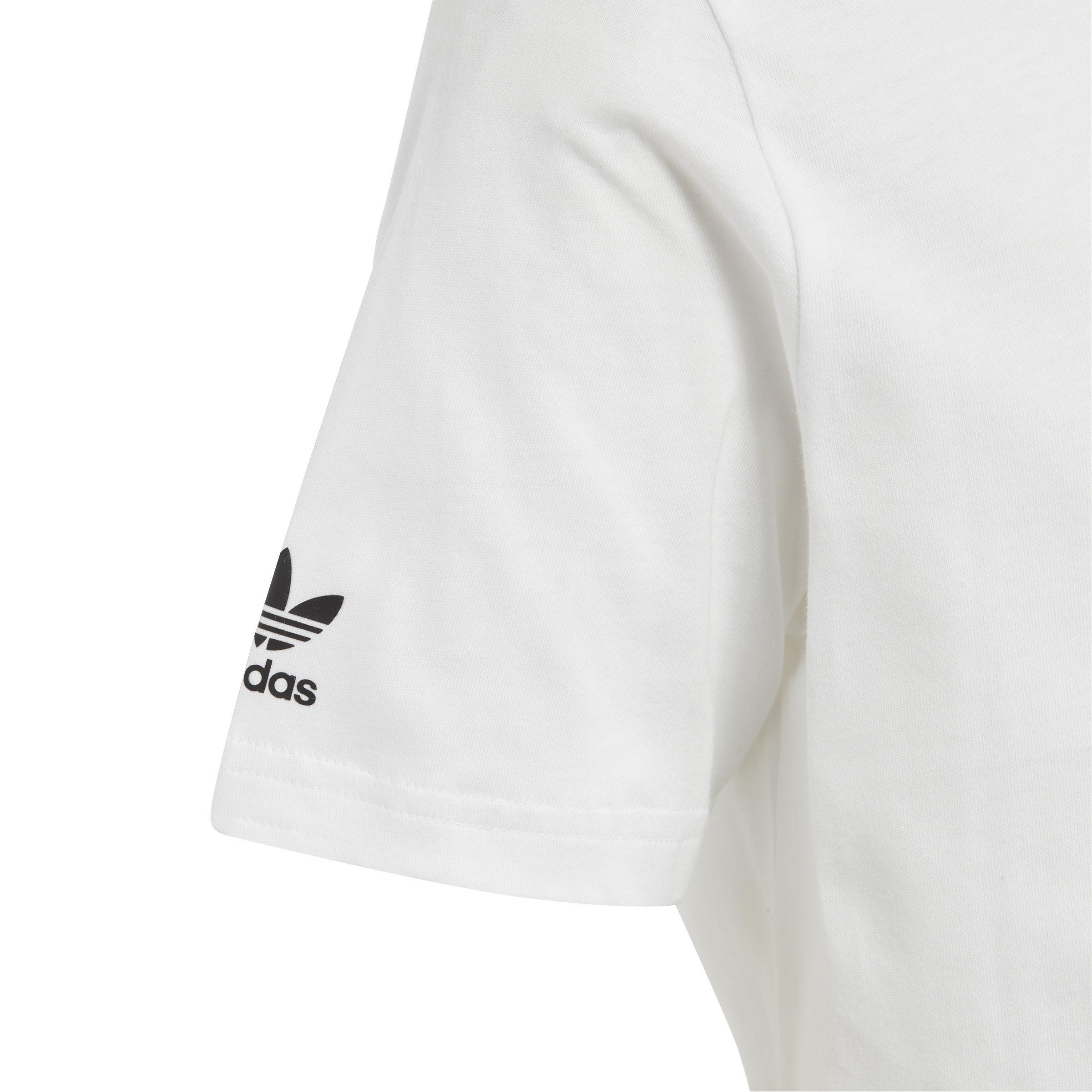 Unisex adidas Rekive T-Shirt, White, A901_ONE, large image number 5