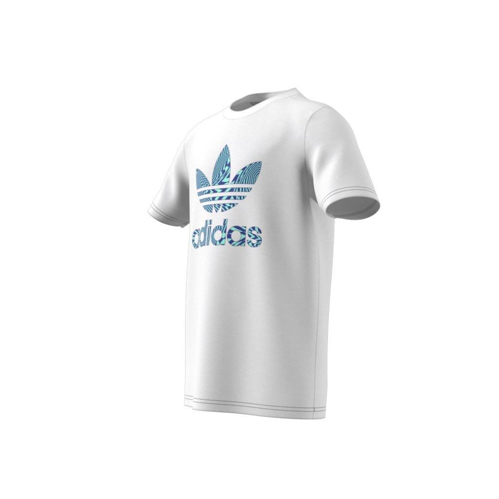 Unisex adidas Rekive T-Shirt, White, A901_ONE, large image number 7