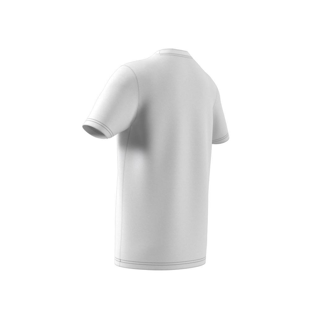 Unisex adidas Rekive T-Shirt, White, A901_ONE, large image number 8