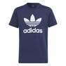 Kids Unisex Adidas Rekive T-Shirt, Navy, A901_ONE, thumbnail image number 1
