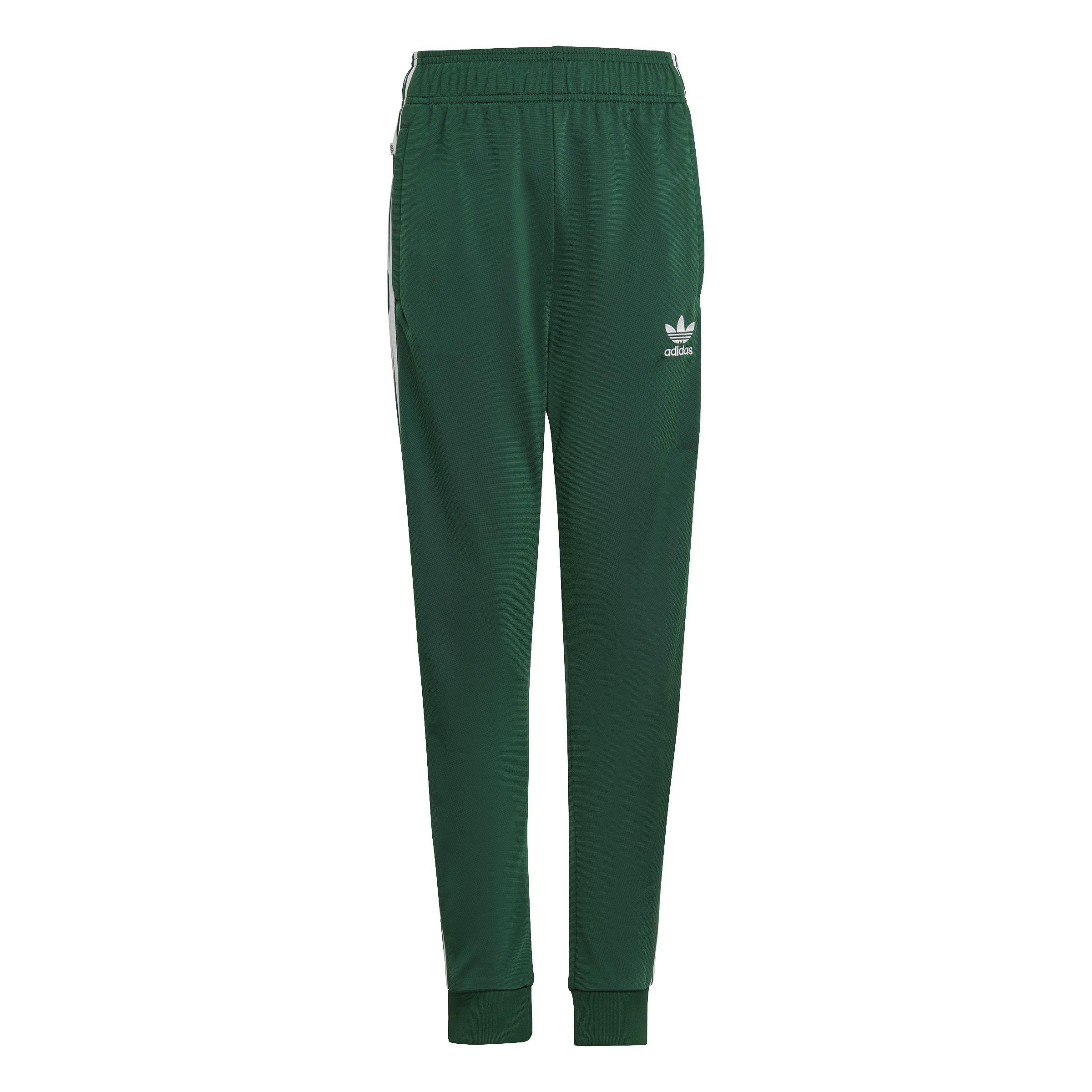 Unisex Kids Adicolor Sst Tracksuit Bottoms, Green, A901_ONE, large image number 1