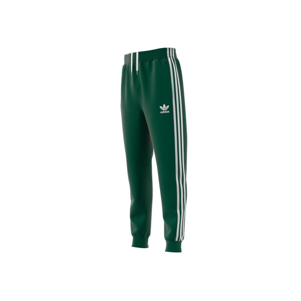 Unisex Kids Adicolor Sst Tracksuit Bottoms, Green, A901_ONE, large image number 11